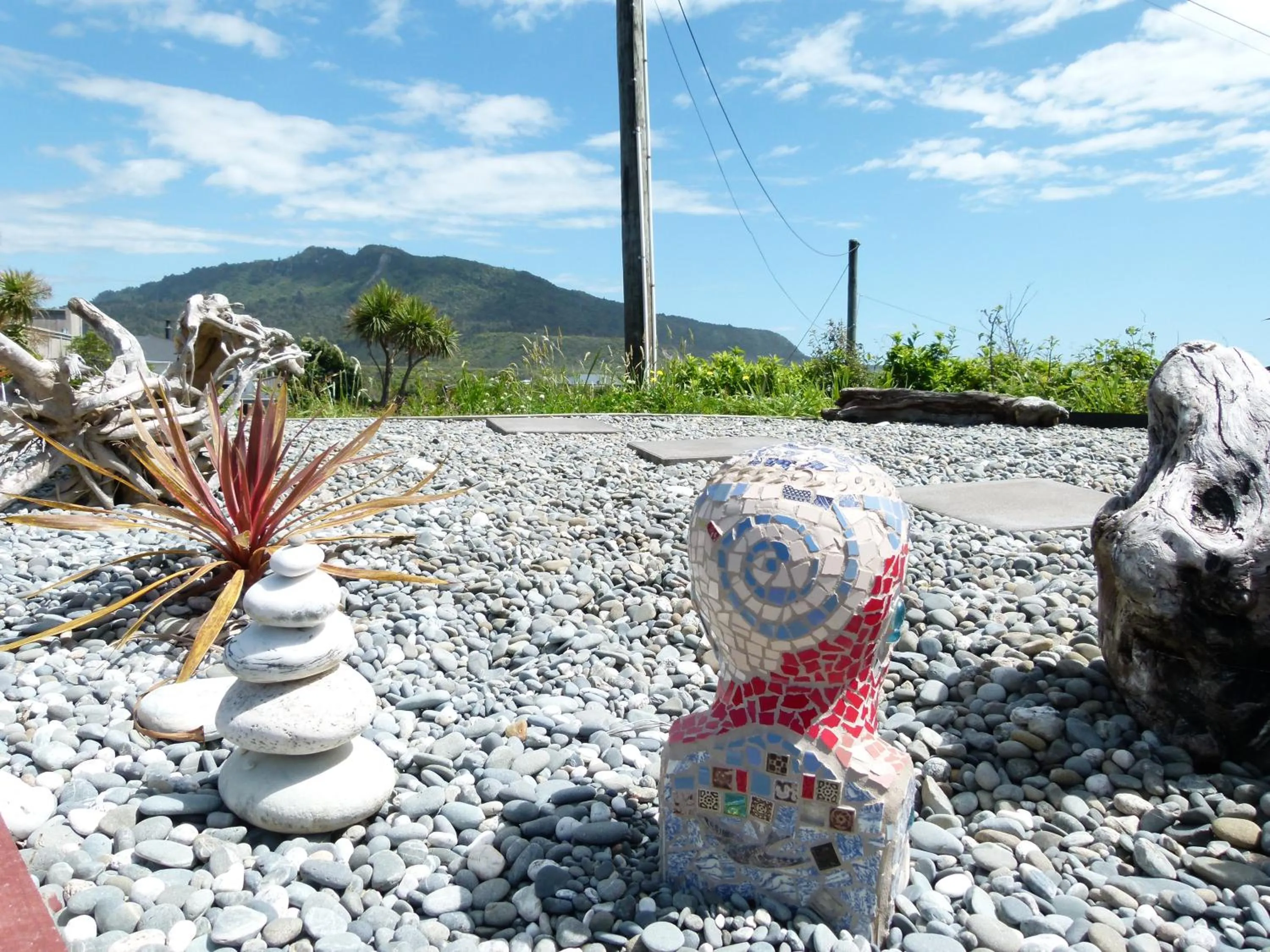 Garden in BeachView Motel
