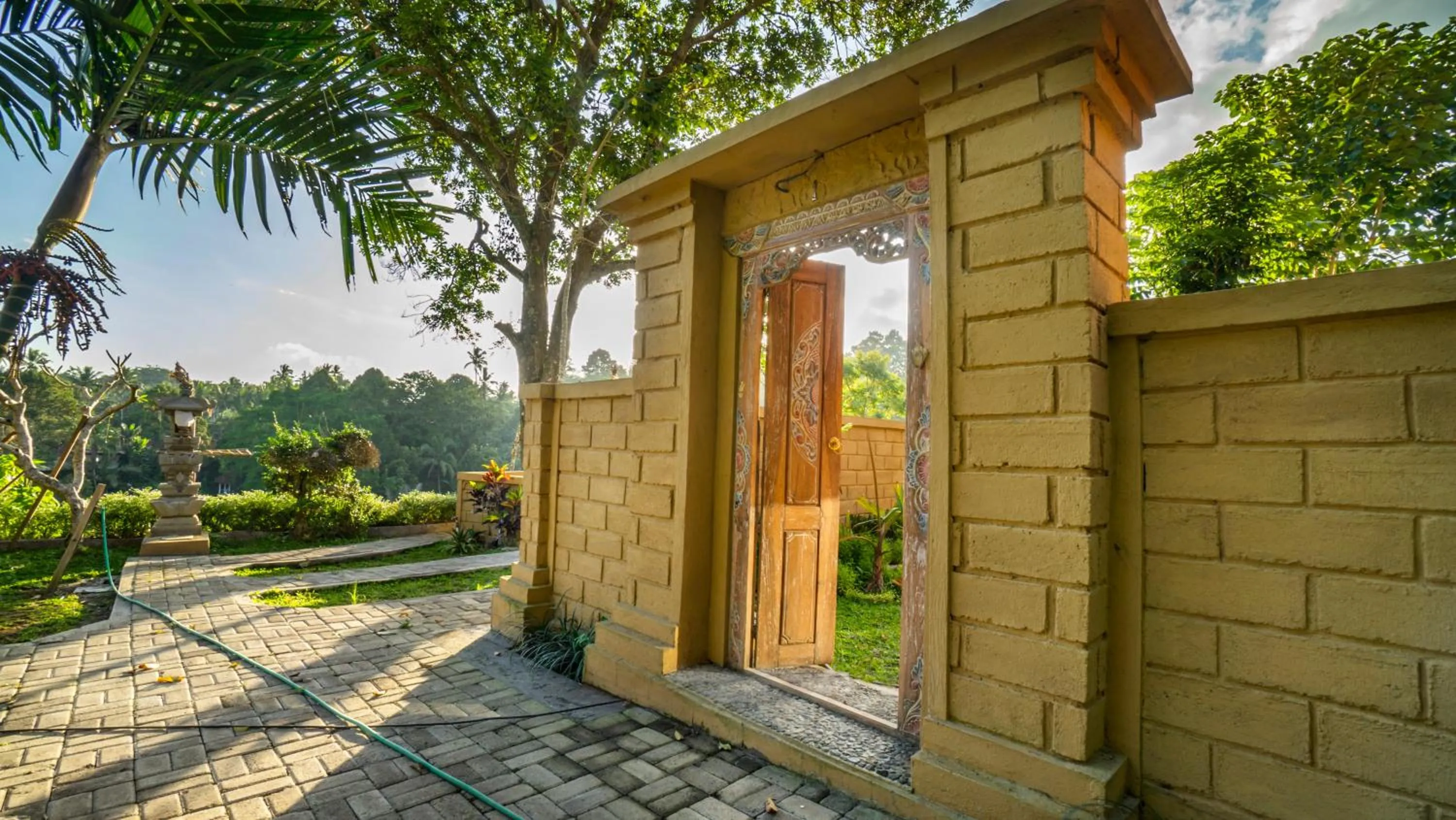 Facade/entrance in Anja Villas Ubud