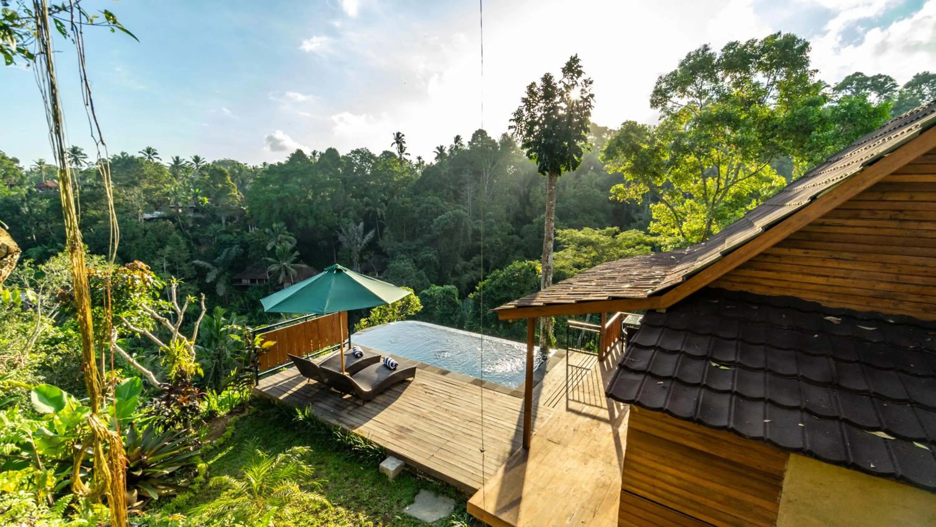 Area and facilities in Anja Villas Ubud