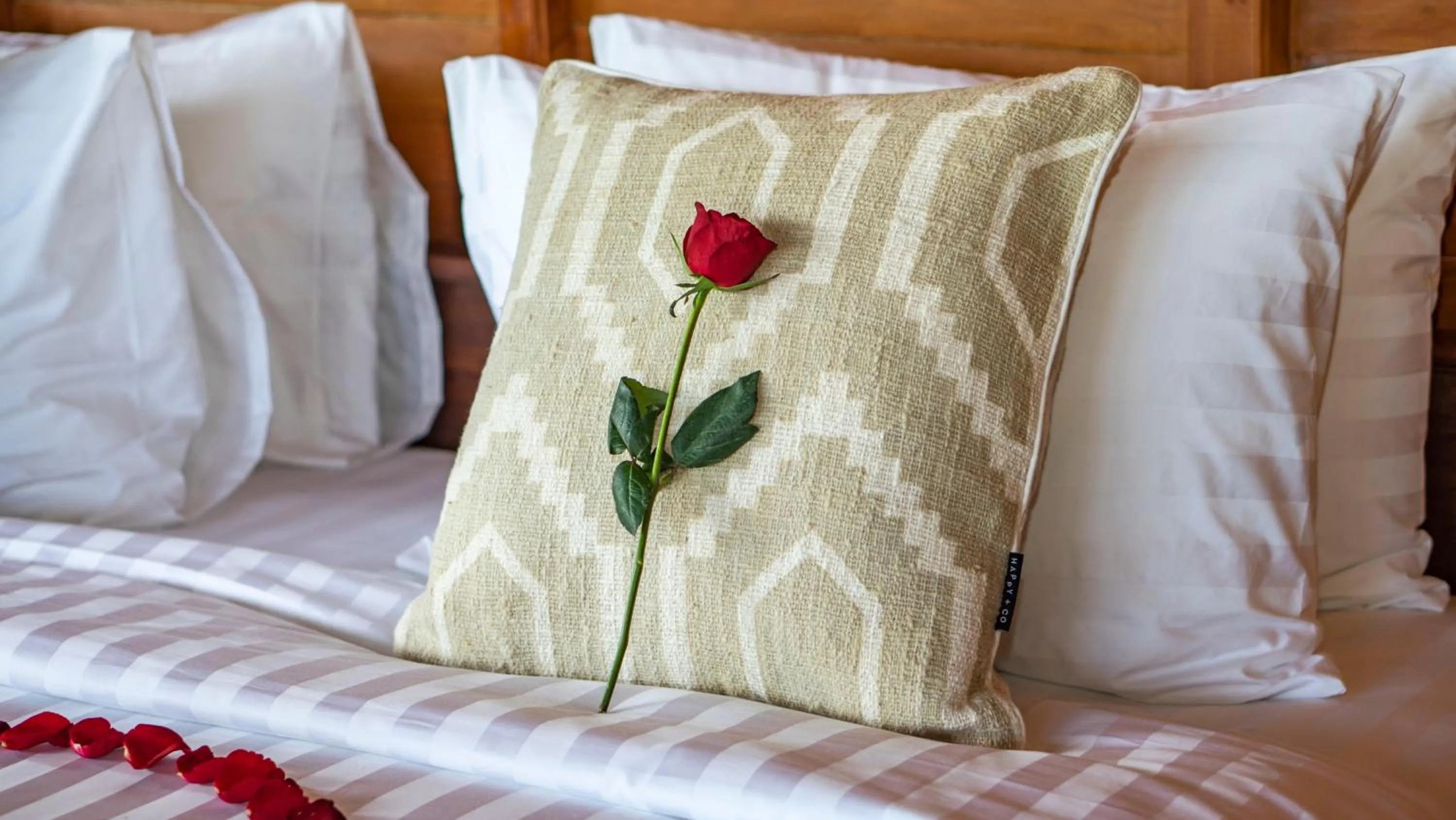 Decorative detail, Bed in Anja Villas Ubud