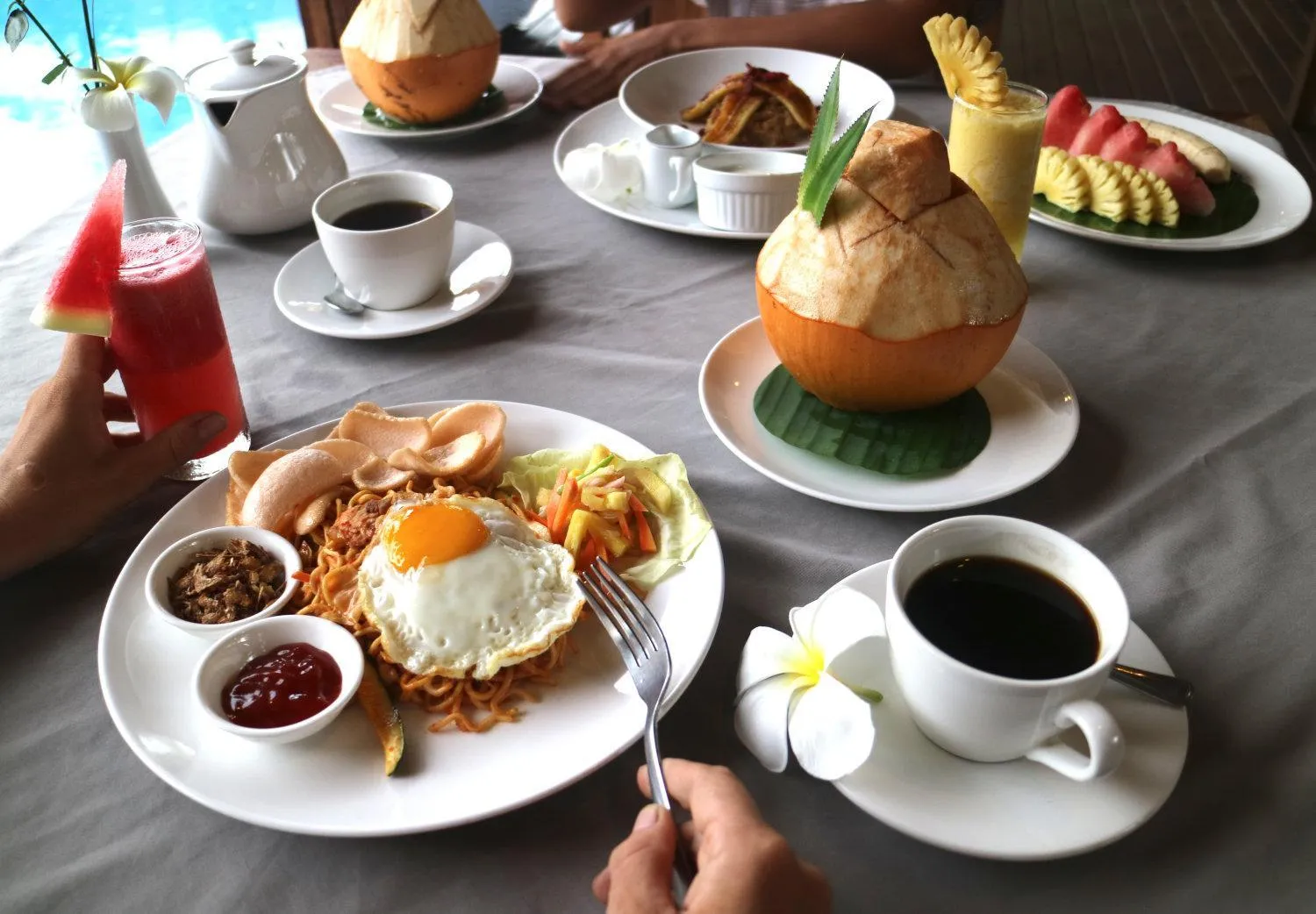 Breakfast in Villa Nero