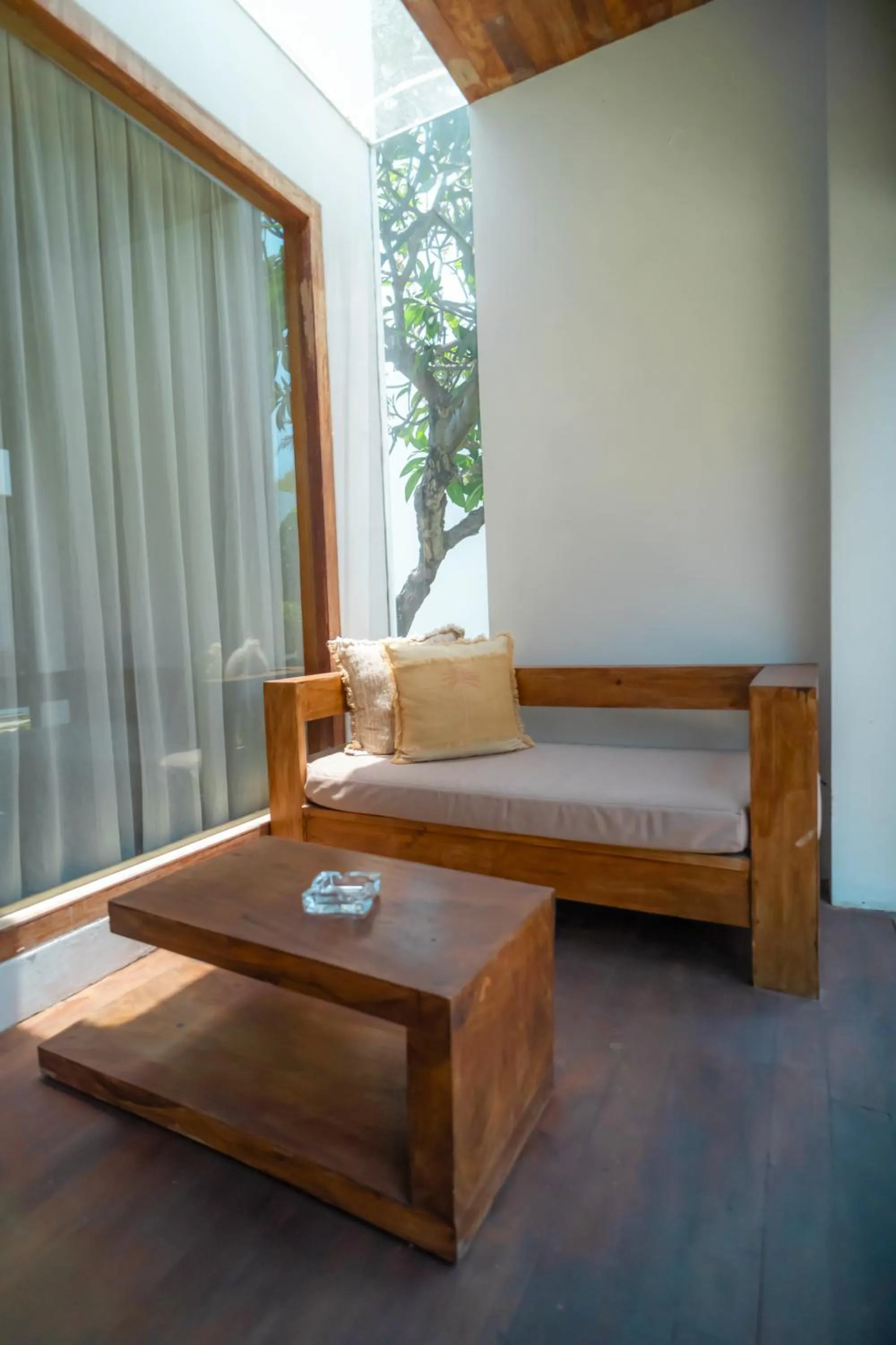 Seating area, Bed in Villa Nero