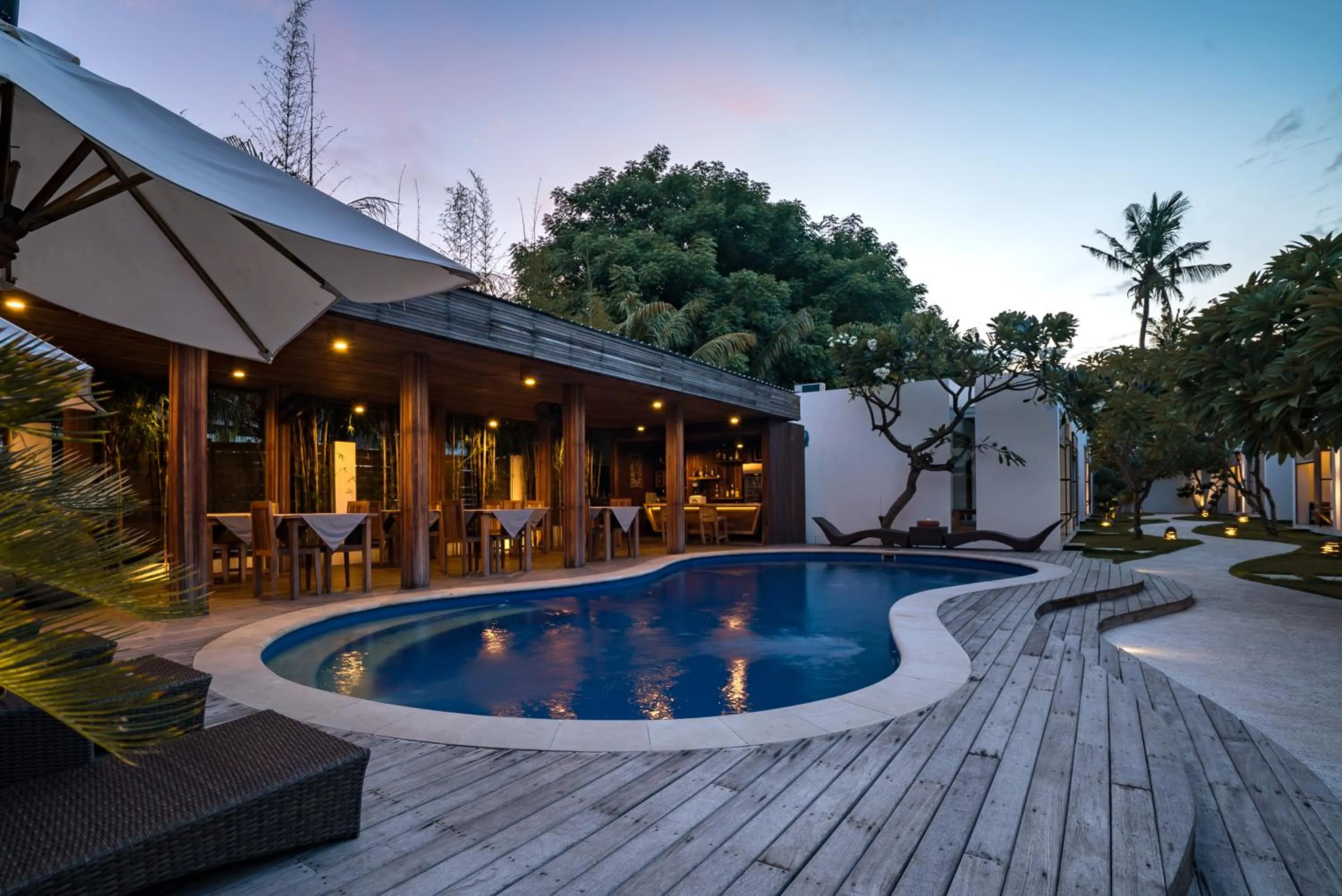 Swimming pool in Villa Nero
