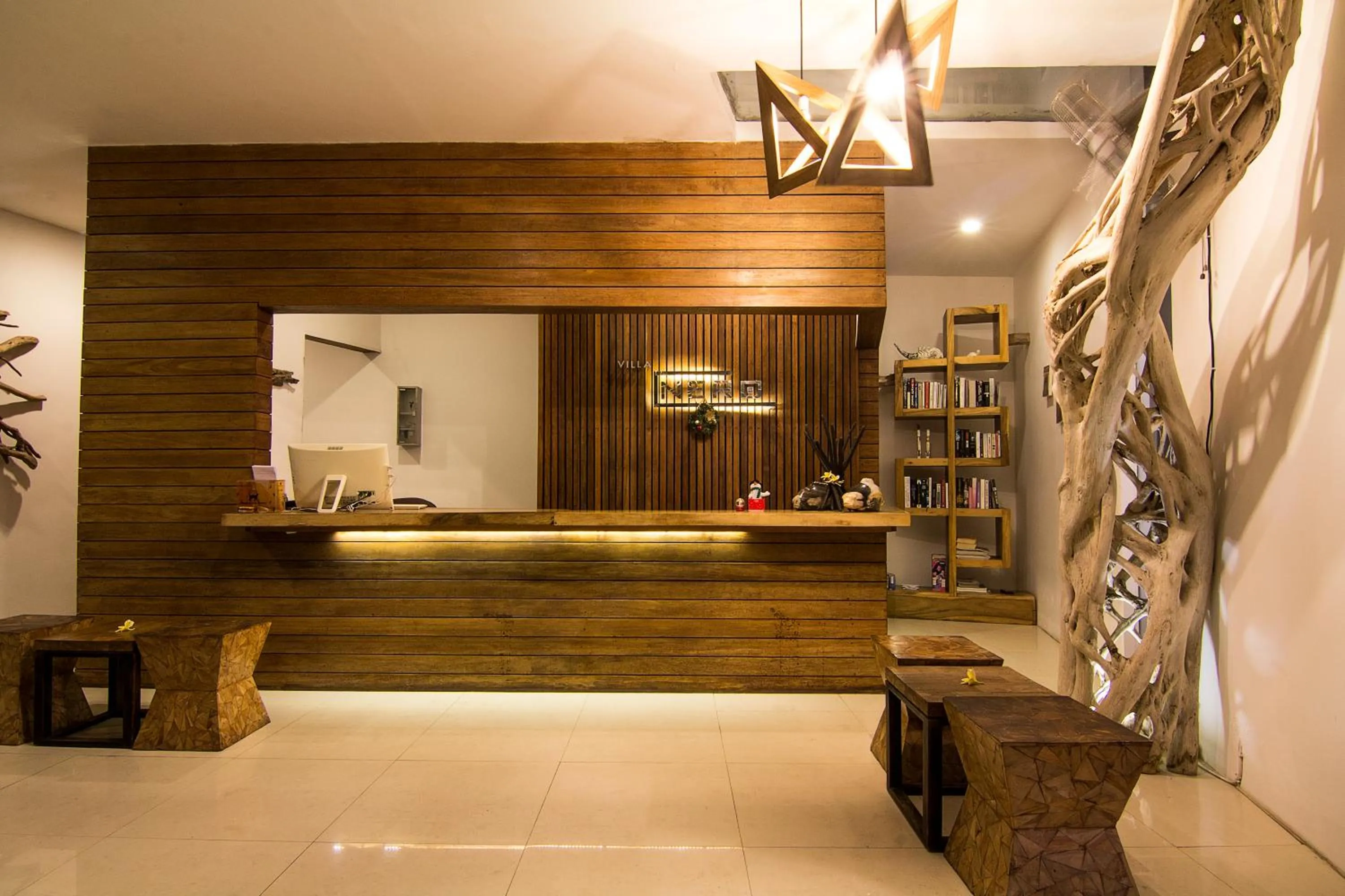 Lobby or reception in Villa Nero