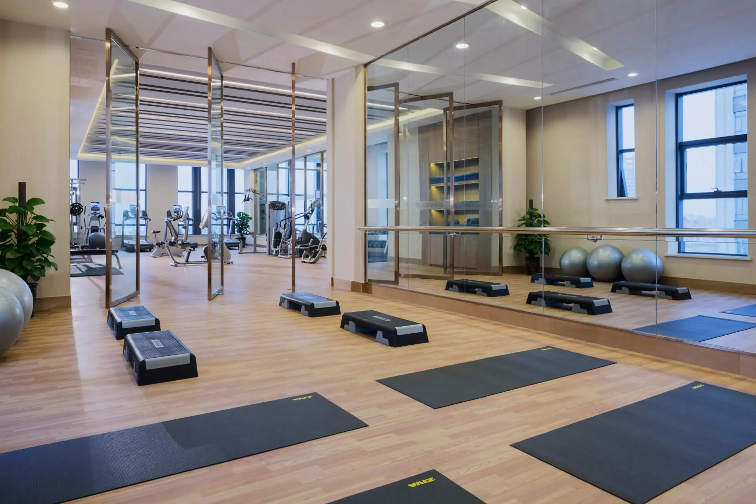 Fitness centre/facilities in Wanda Realm Yinchuan Fitness centre/facilities in Wanda Realm Yinchuan