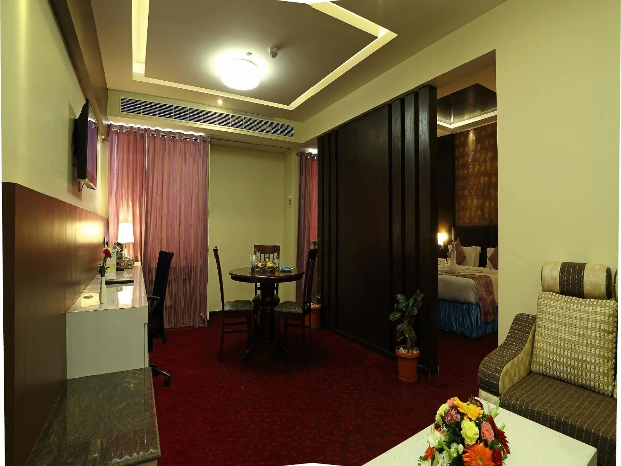 Dining area in Renest Tirupati