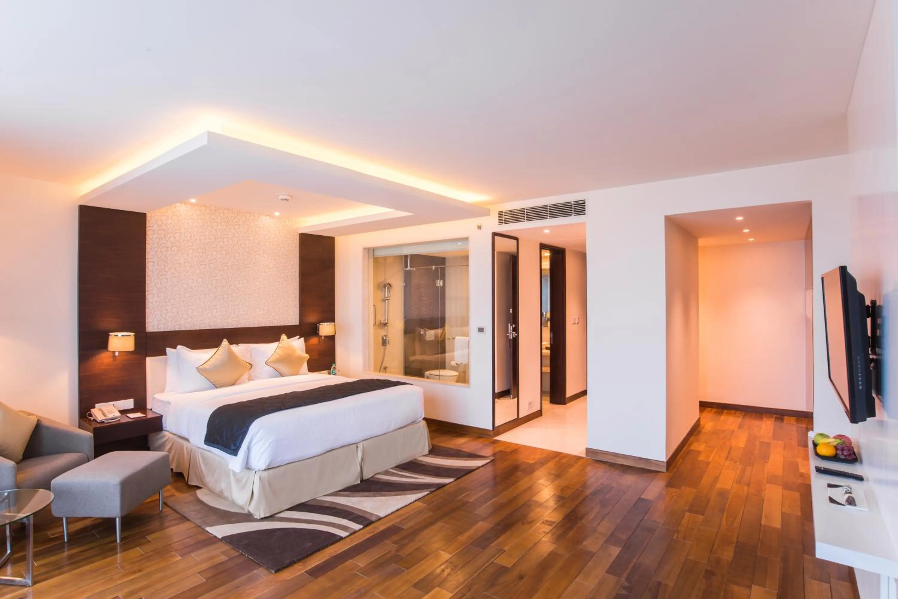 Bedroom, Bed in Howard Johnson By Wyndham, Hebbal, Bengaluru