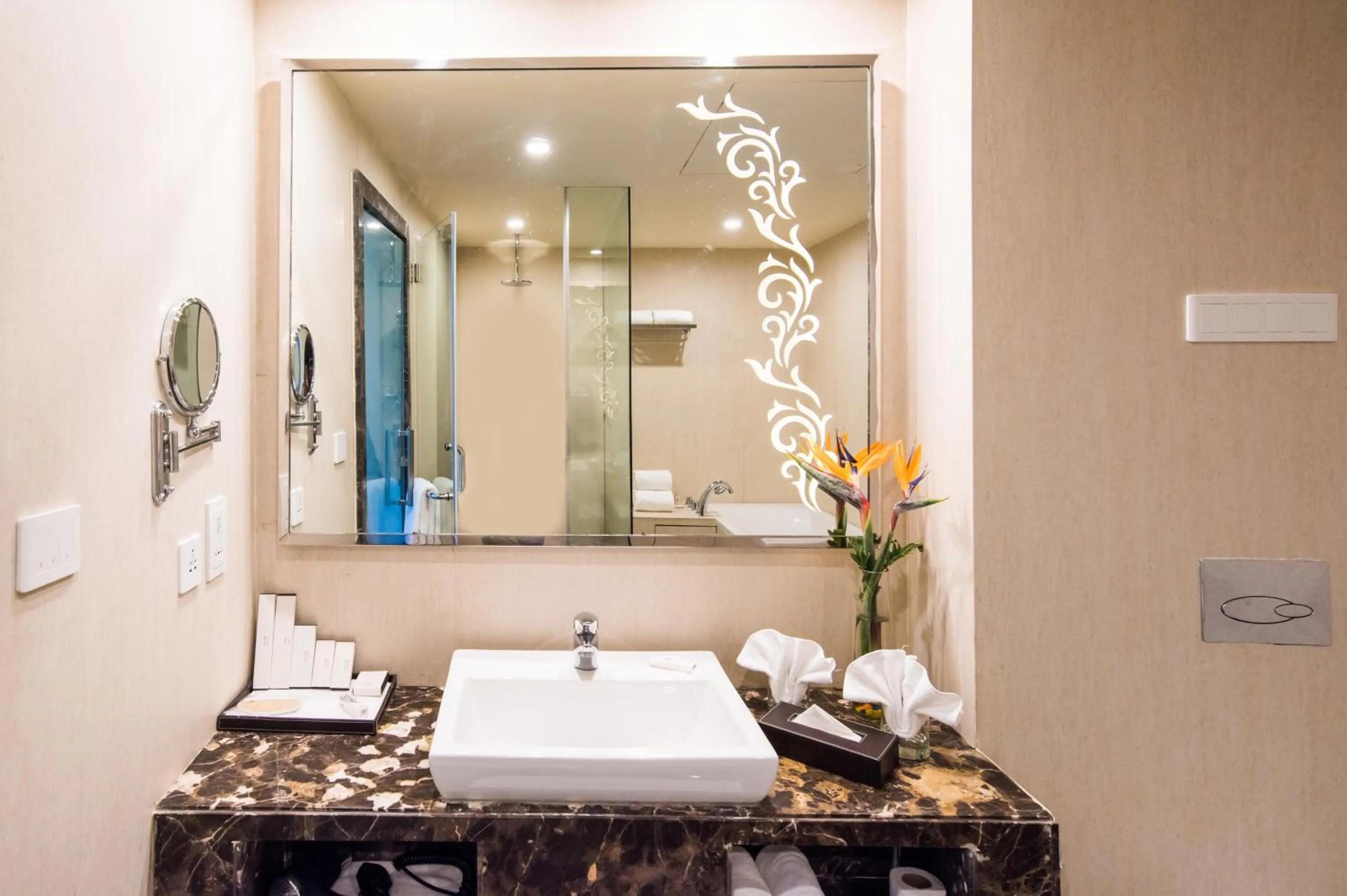 Bathroom in Howard Johnson By Wyndham, Hebbal, Bengaluru