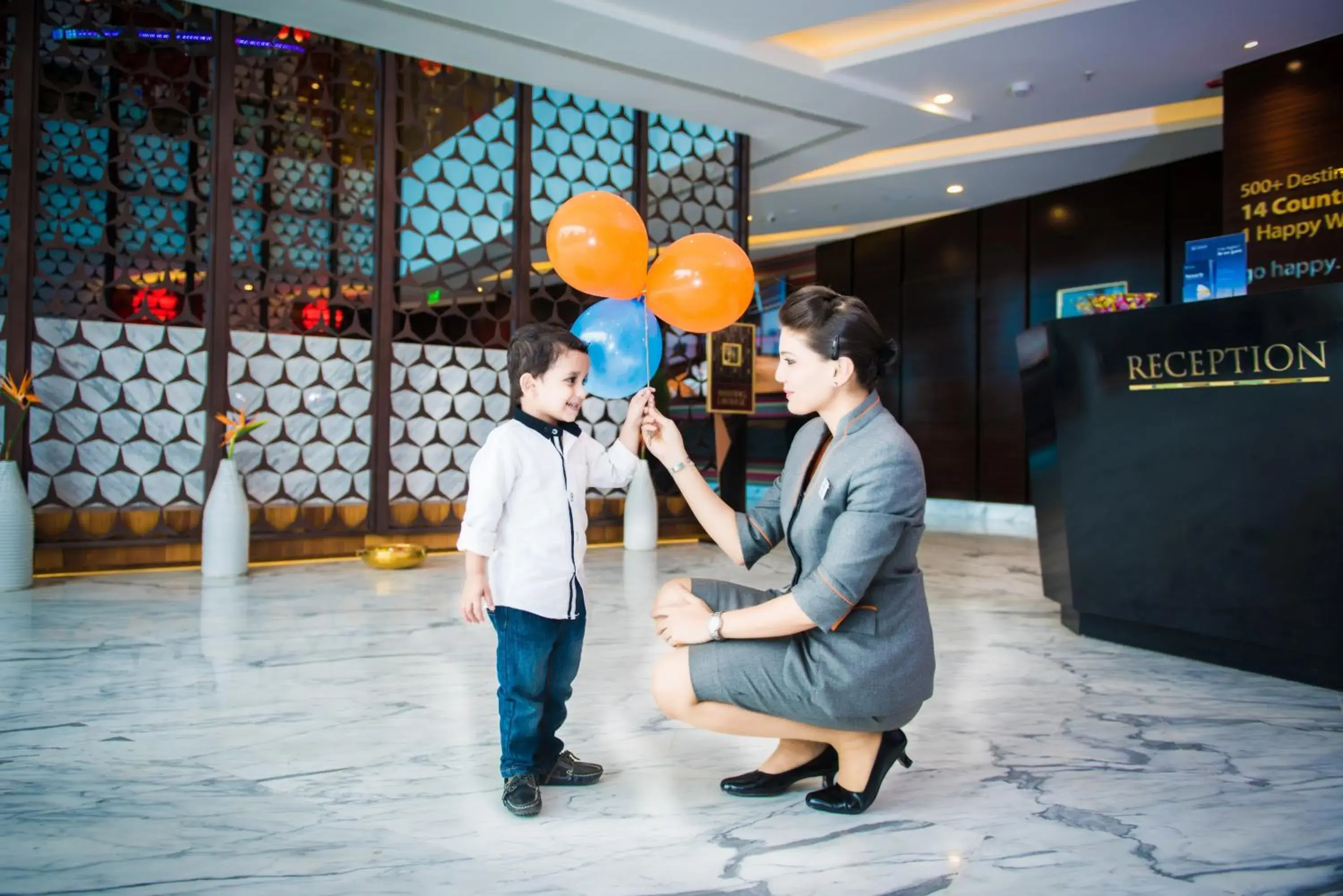 Lobby or reception in Howard Johnson By Wyndham, Hebbal, Bengaluru Lobby or reception in Howard Johnson By Wyndham, Hebbal, Bengaluru