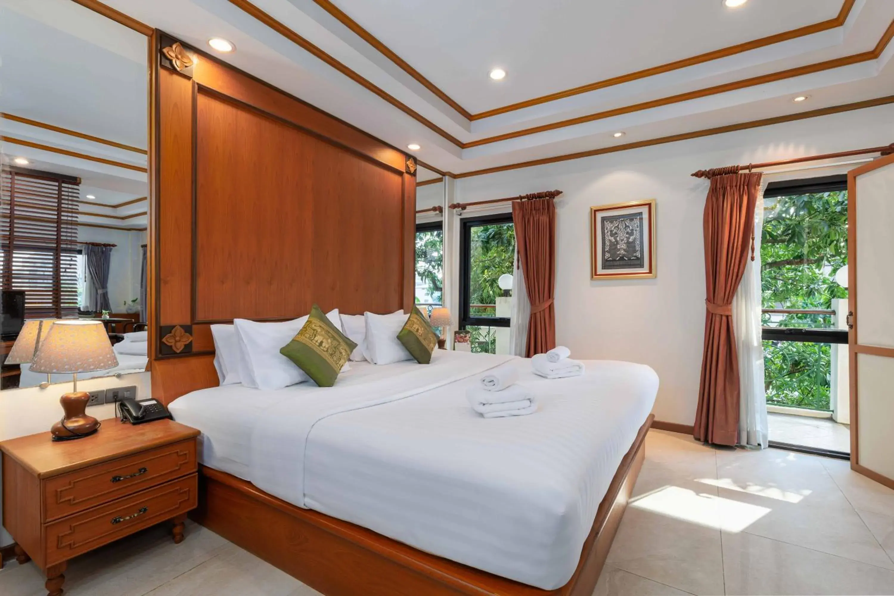 Bedroom, Bed in Charlie House Pin Klao Bedroom, Bed in Charlie House Pin Klao