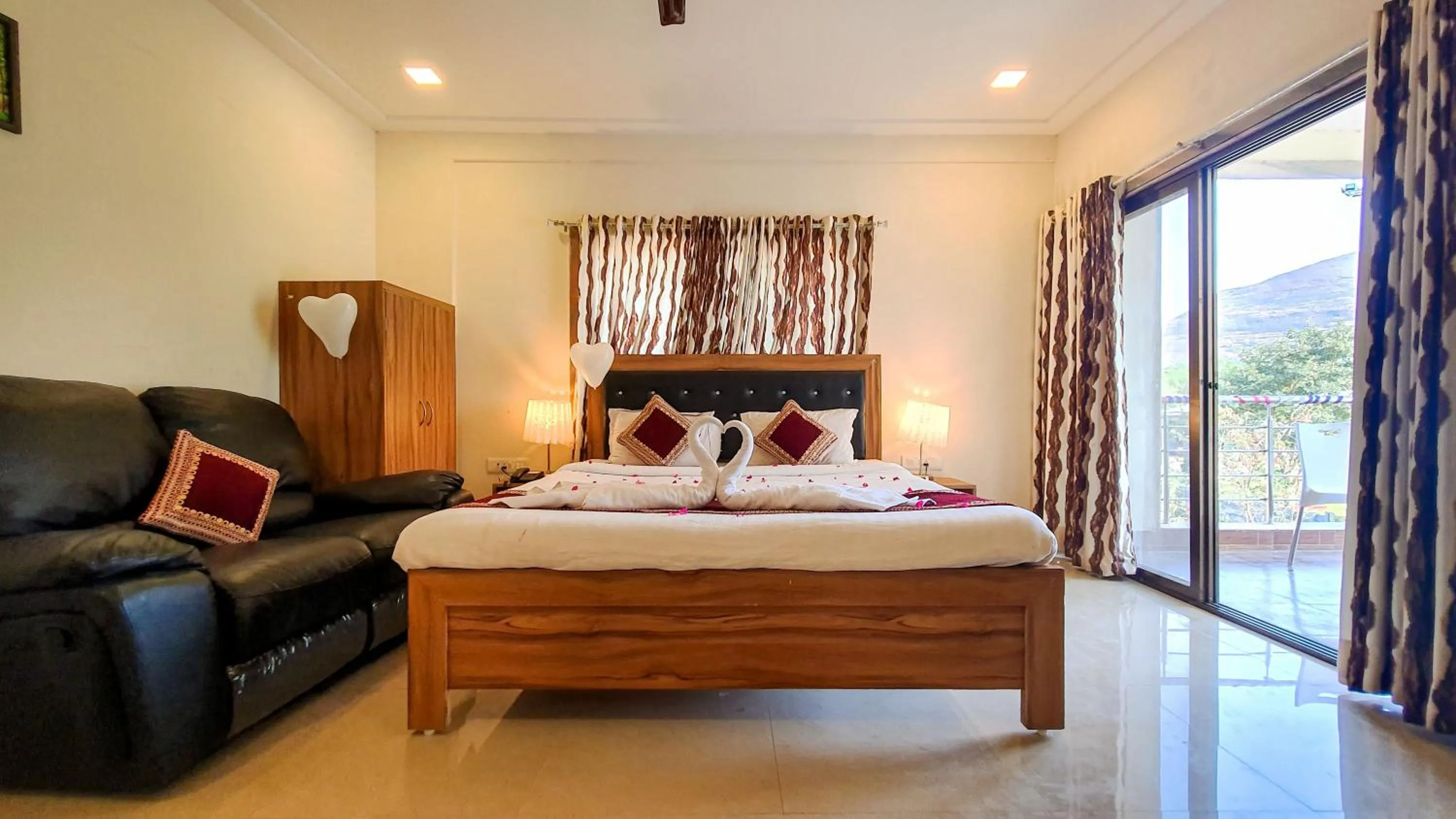 Bed in Rainforest Resort and Spa, Igatpuri -Nature's Luxury Awaits