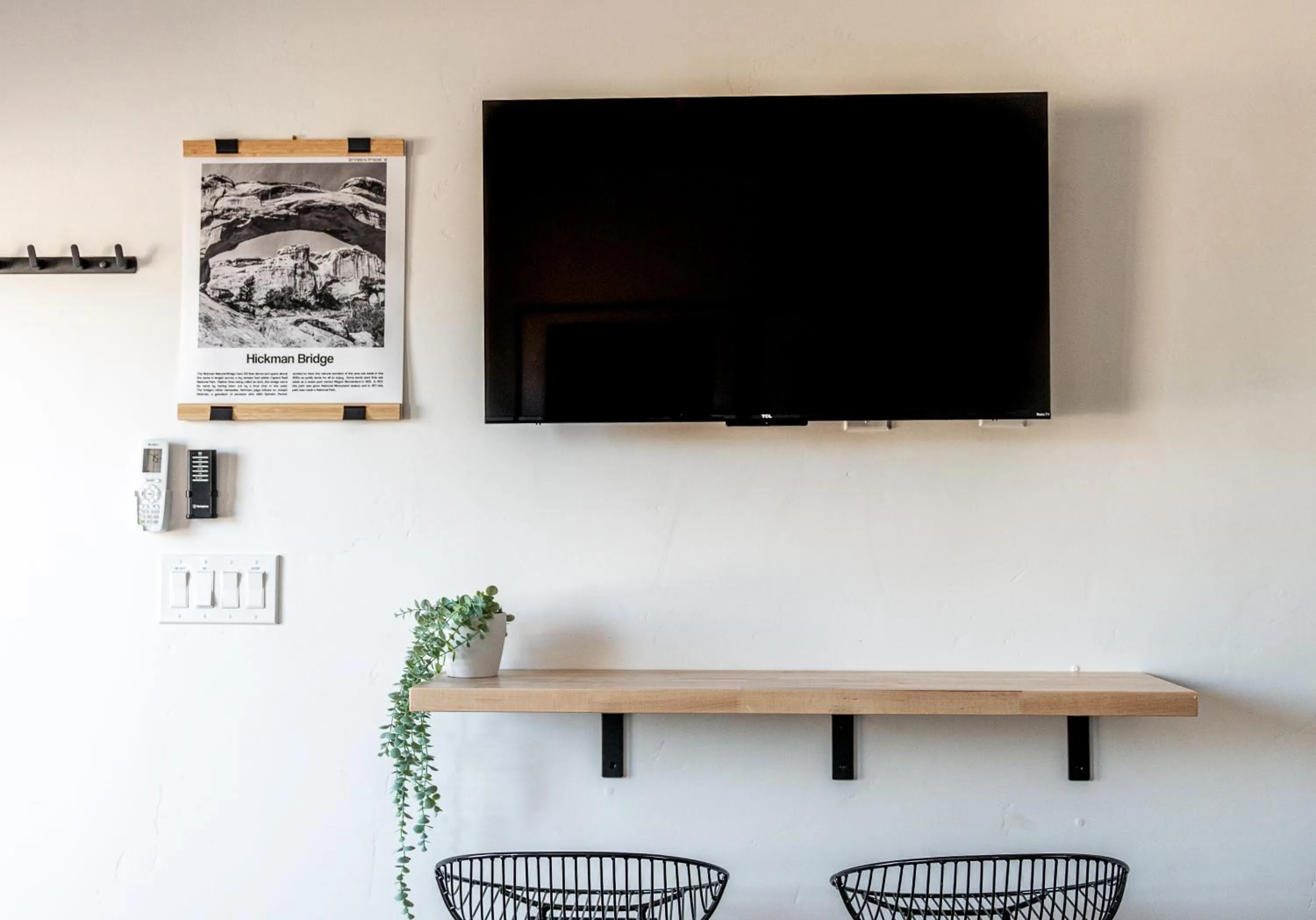 TV and multimedia in Casitas at Capitol Reef