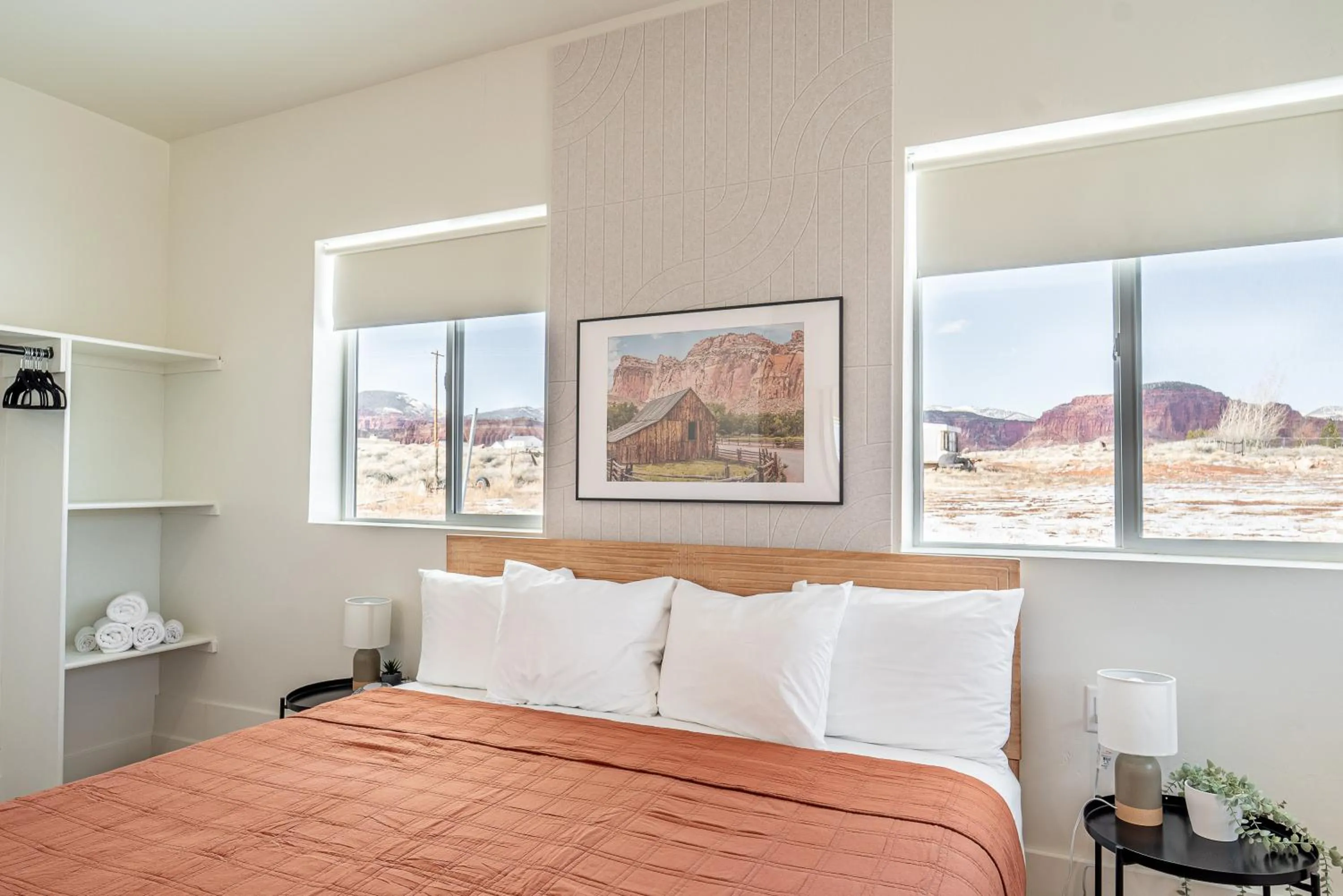 Bedroom, Bed in Casitas at Capitol Reef