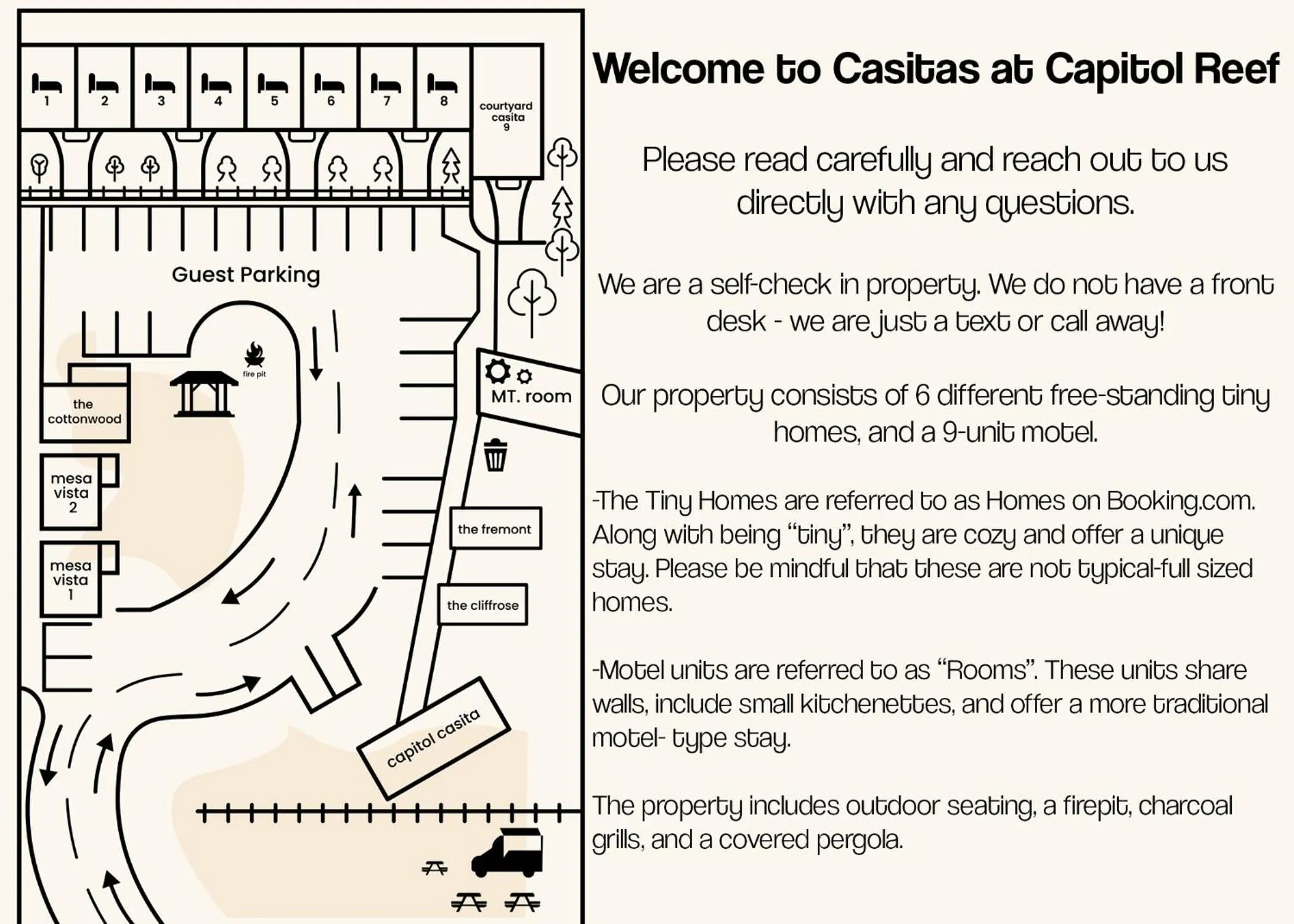 Casitas at Capitol Reef