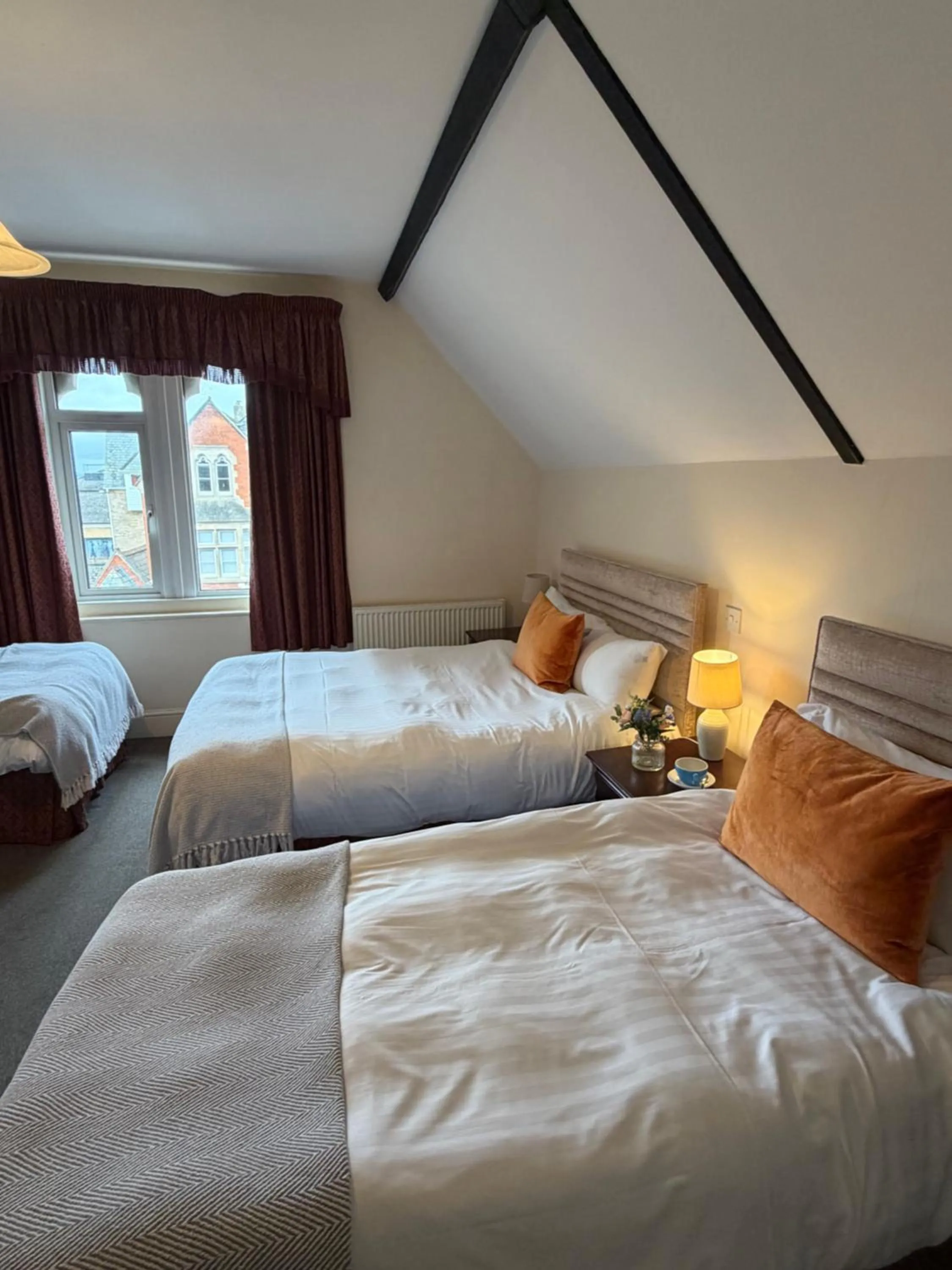 Bed in Taunton House Hotel