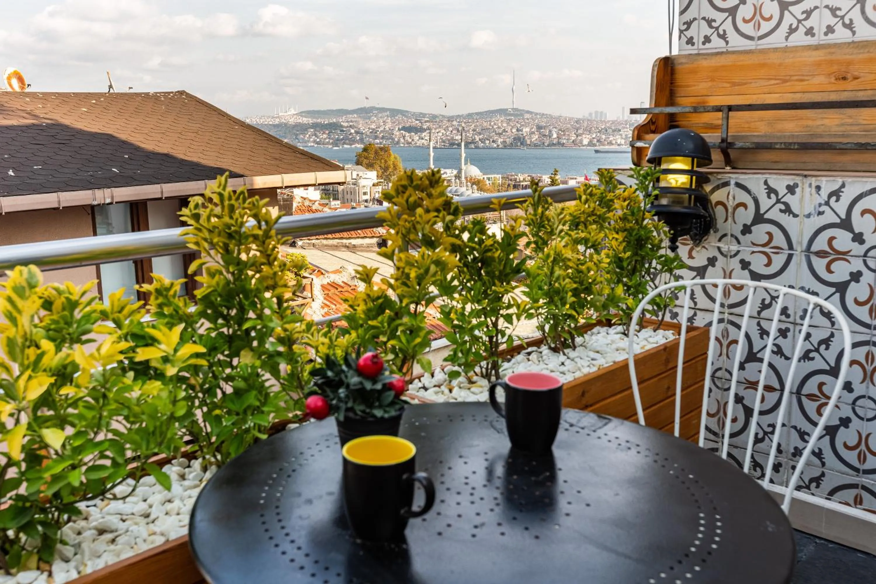 Balcony/Terrace in Ali Pasha Apartment