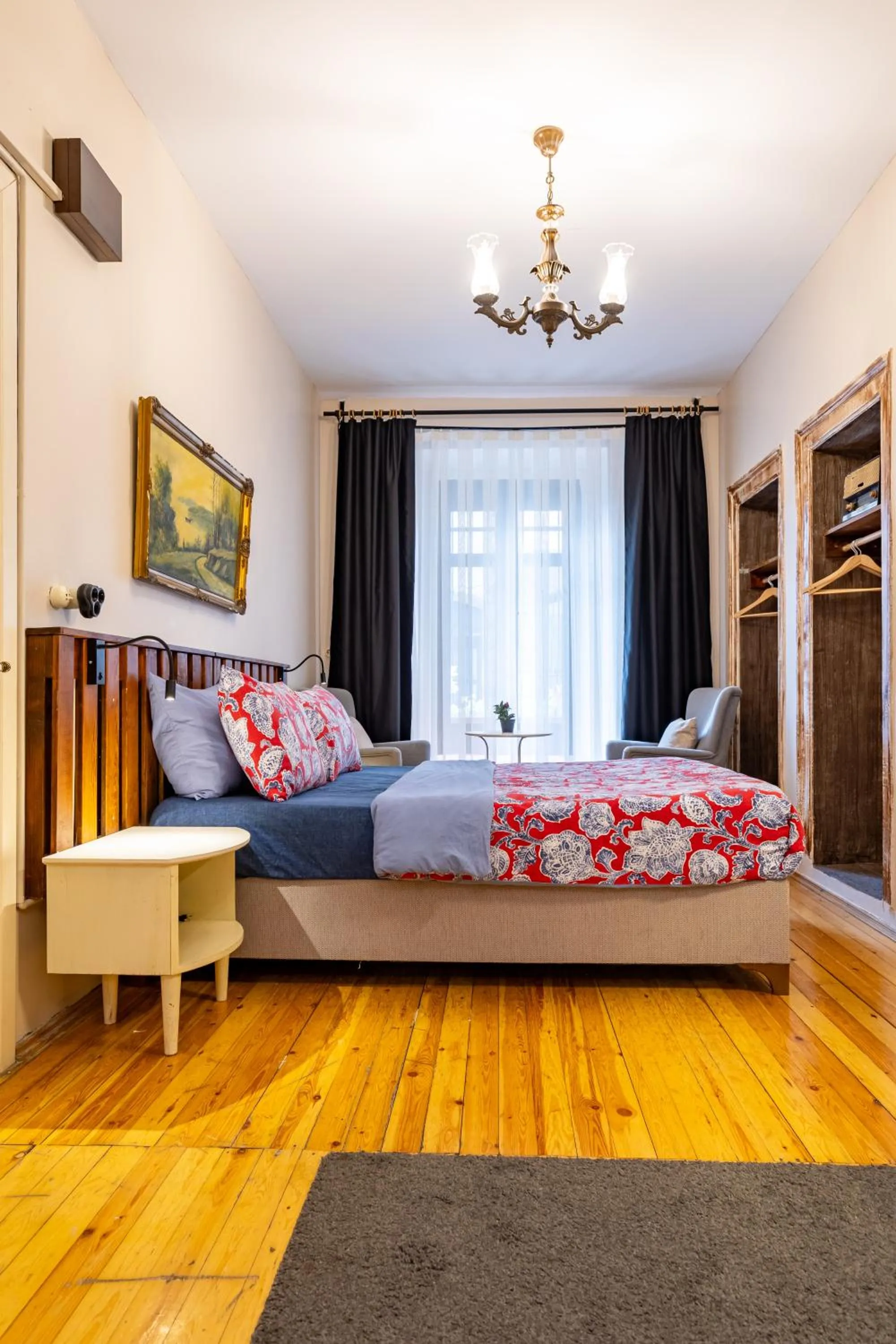 Bed in Ali Pasha Apartment