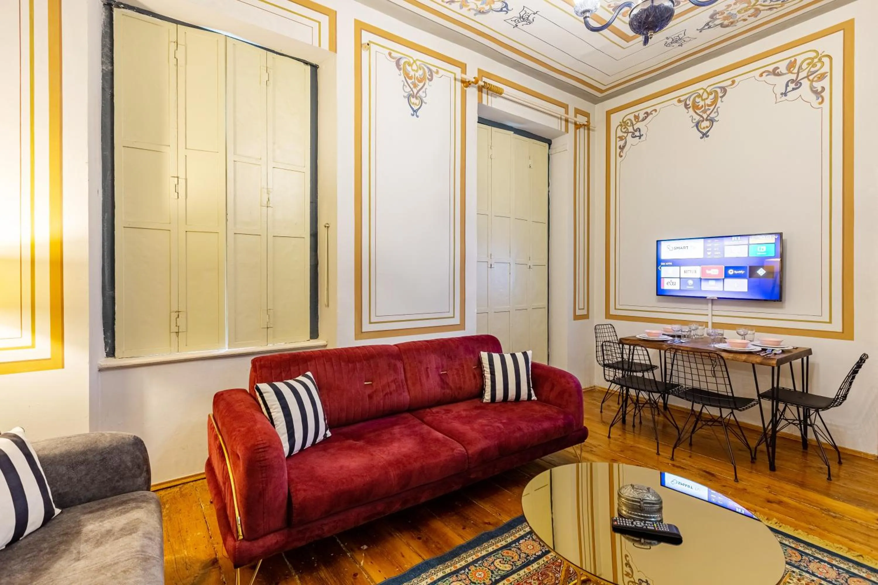 Living room in Ali Pasha Apartment