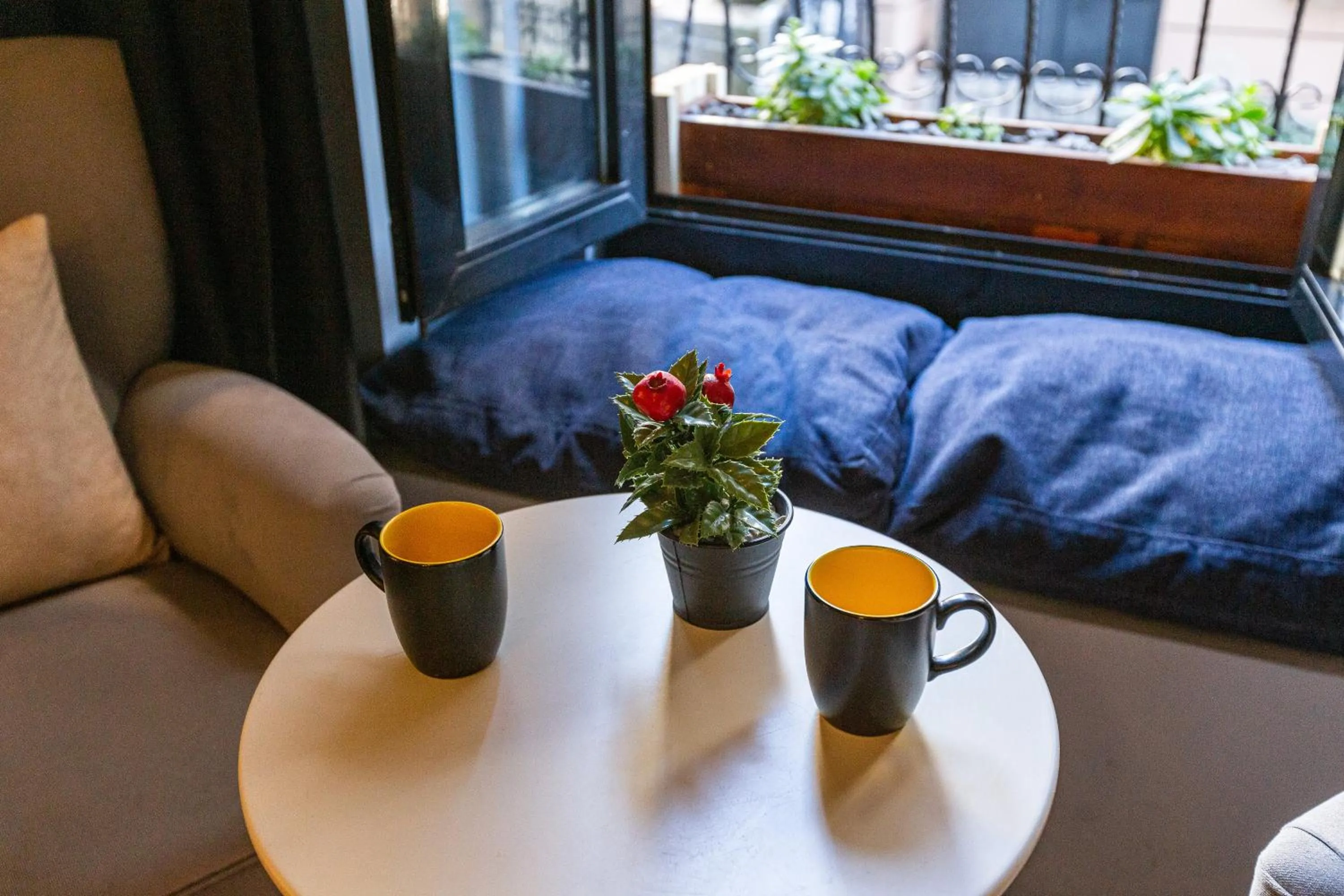 View (from property/room), Bed in Ali Pasha Apartment