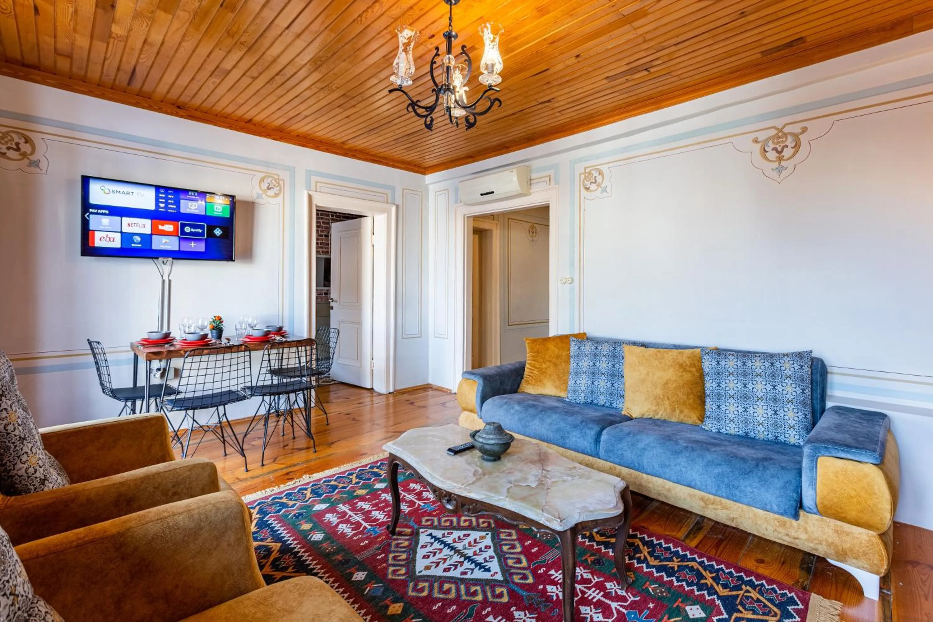 Living room in Ali Pasha Apartment