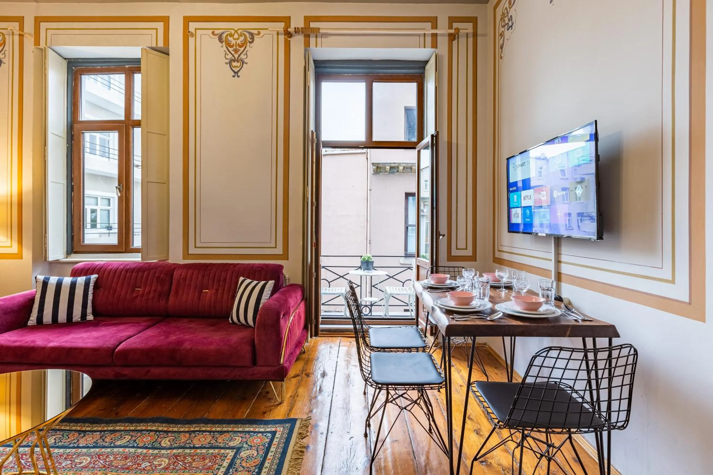 Living room in Ali Pasha Apartment