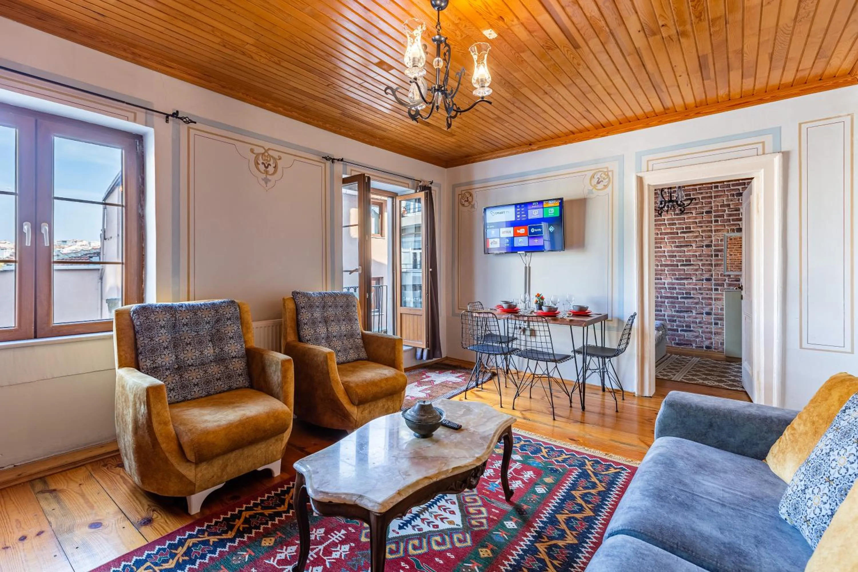 Living room in Ali Pasha Apartment
