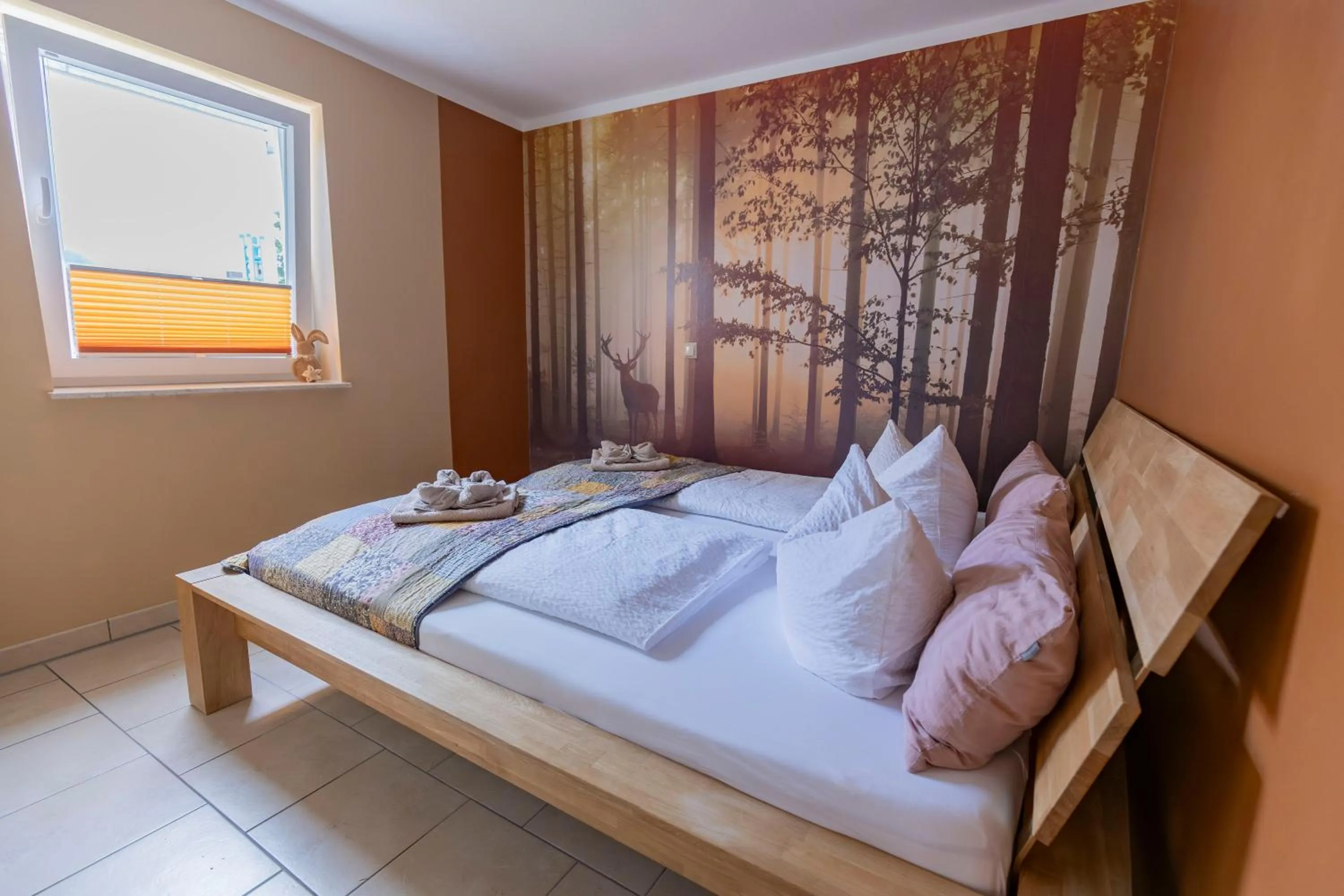 Bed in Pension Schlossidyll