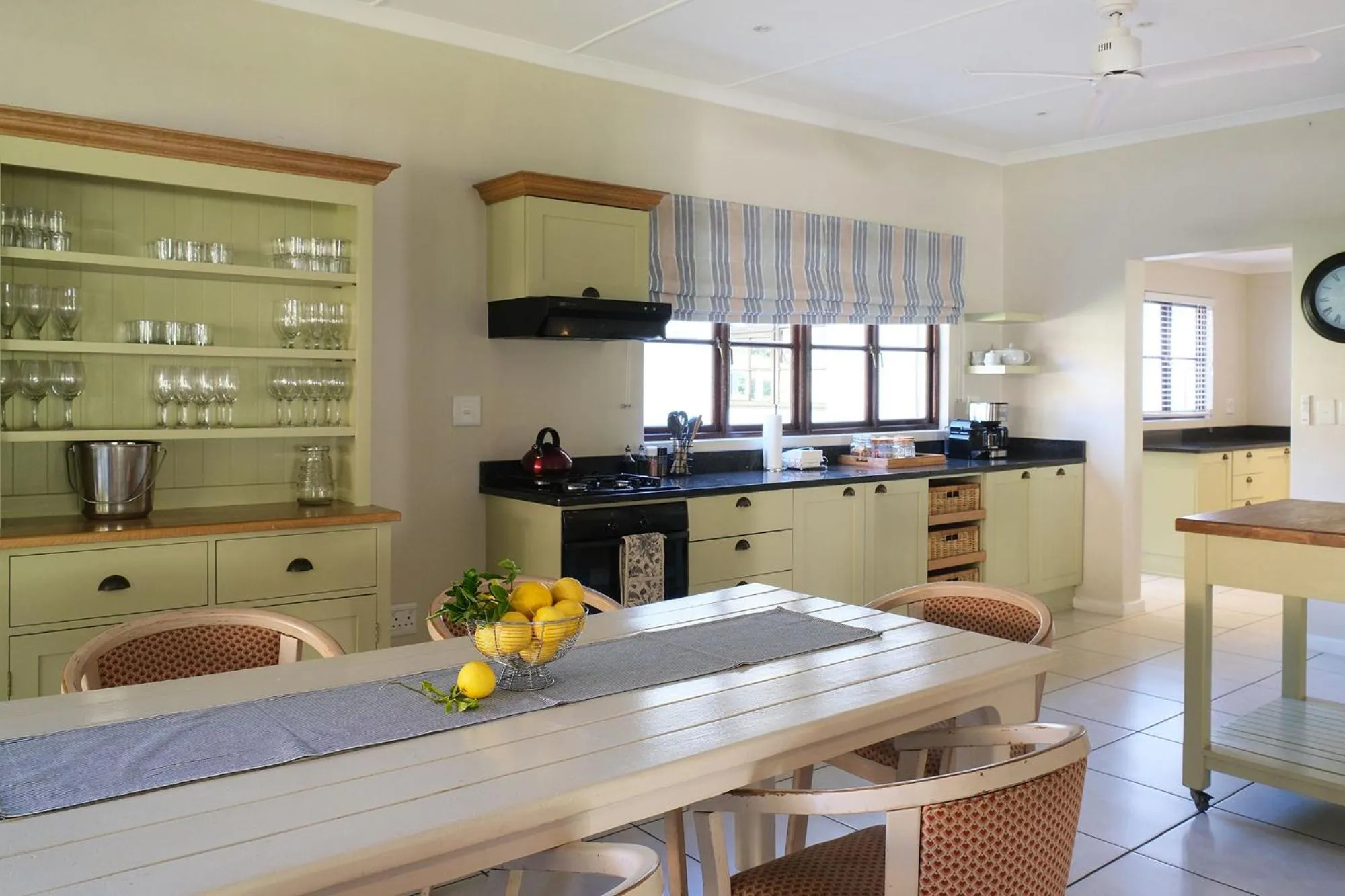 Dining area in High Season Farm Luxury Cottages