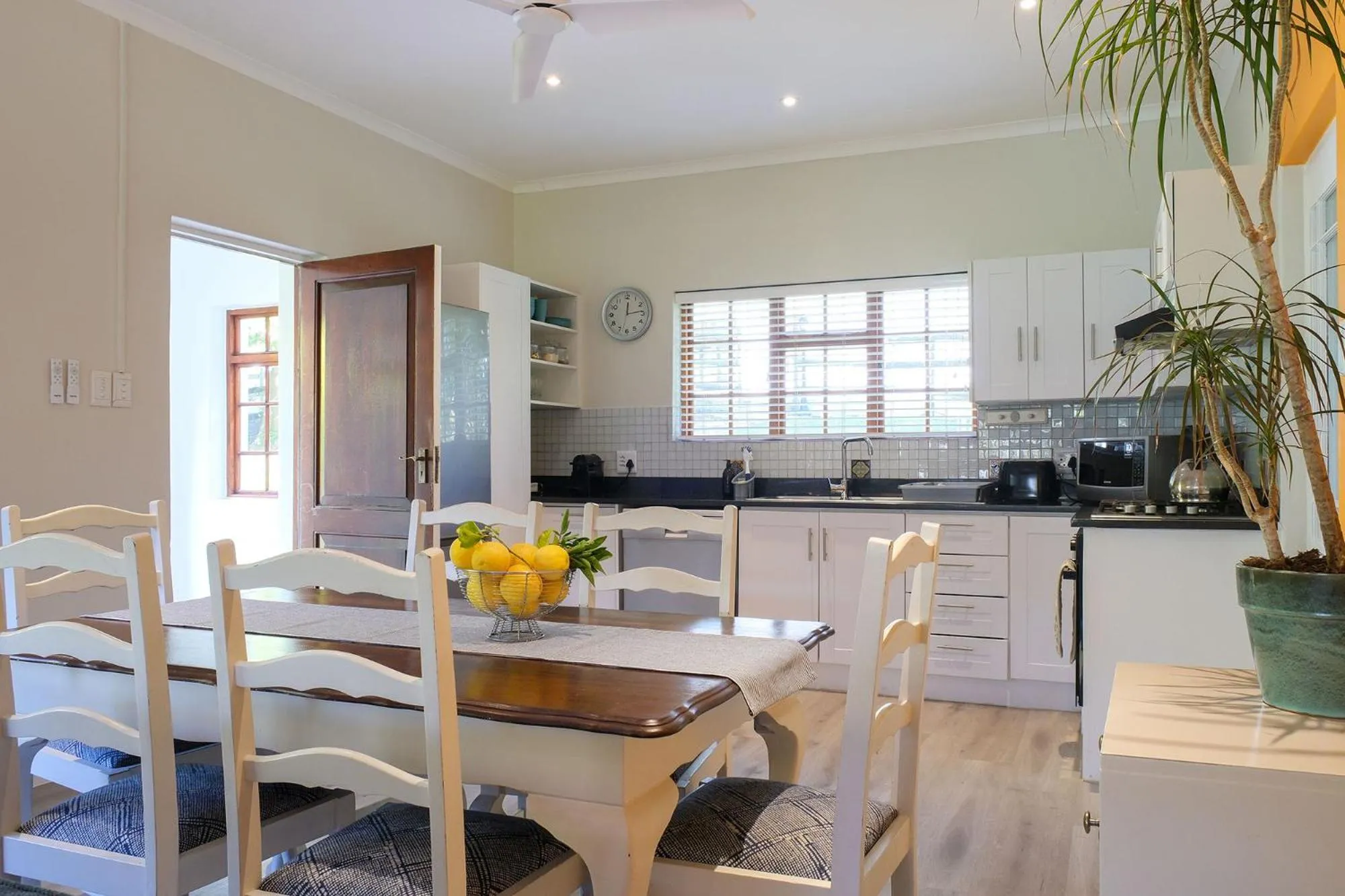 Dining area in High Season Farm Luxury Cottages