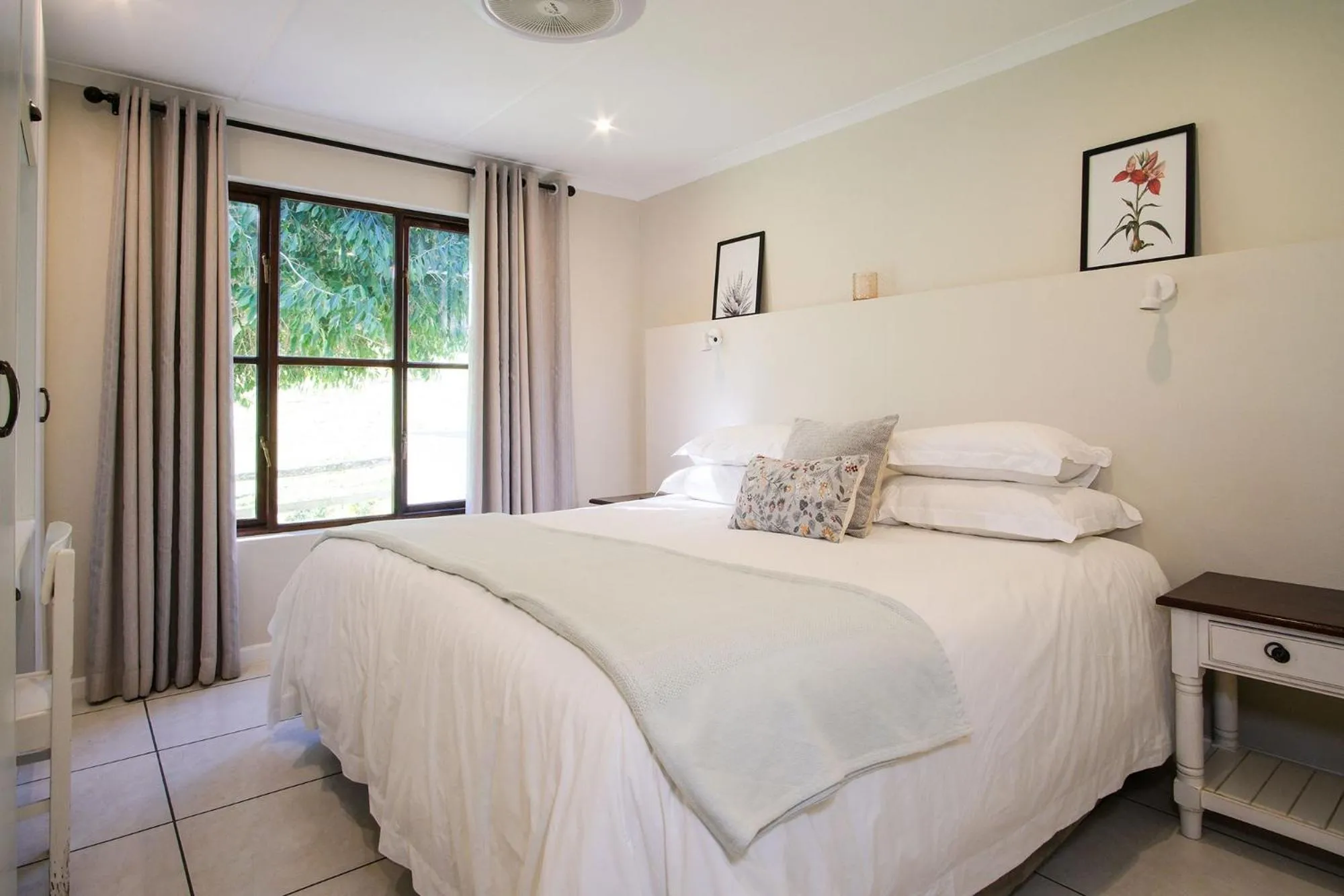 Bed in High Season Farm Luxury Cottages