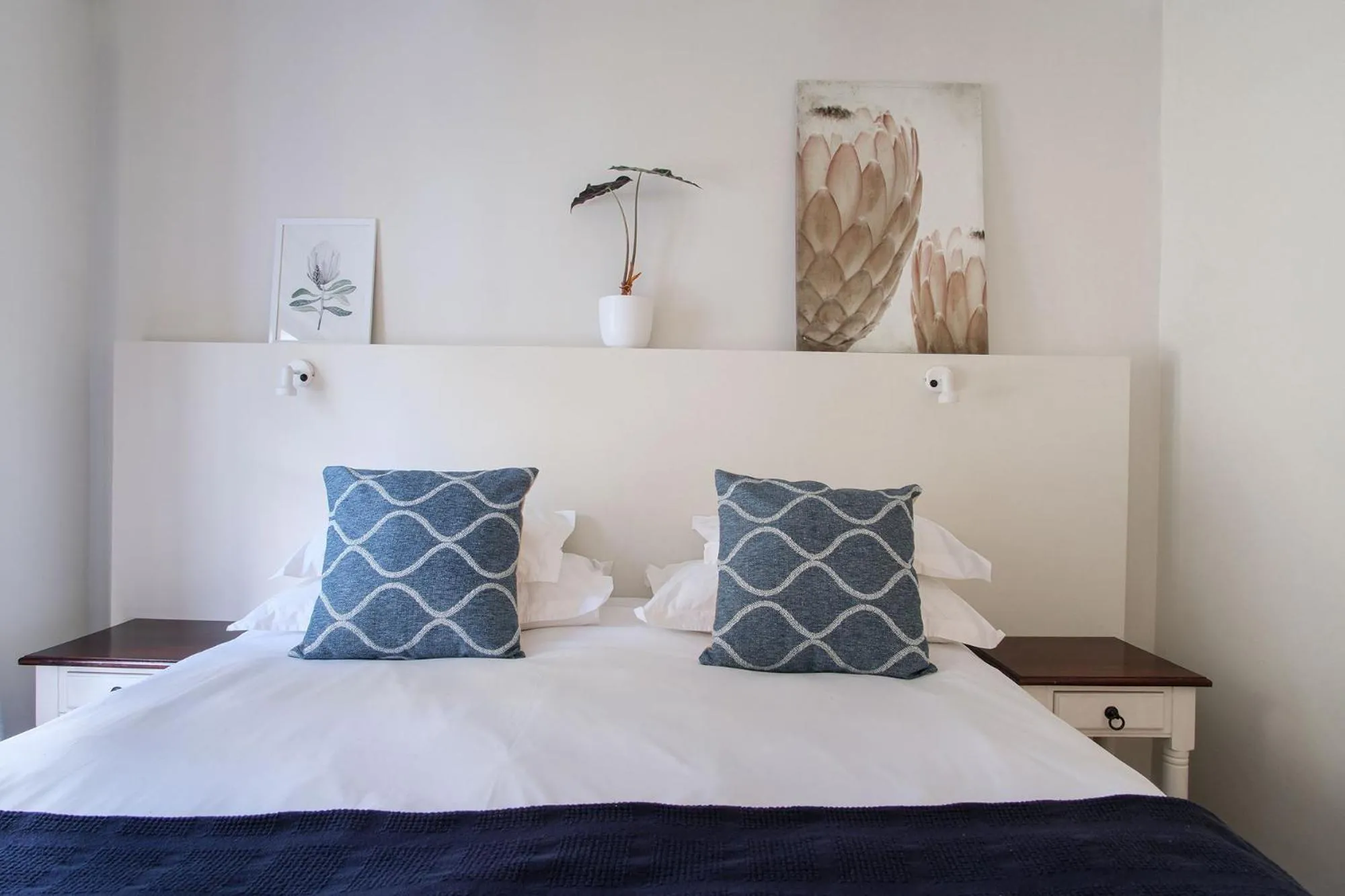 Bed in High Season Farm Luxury Cottages