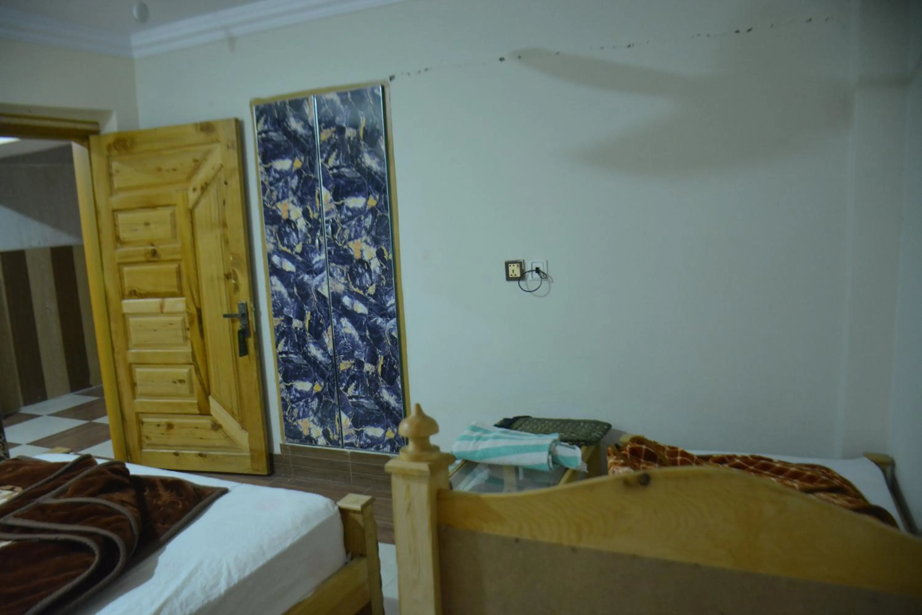 Bed in PC Green Hotel, Mahandri, Kaghan