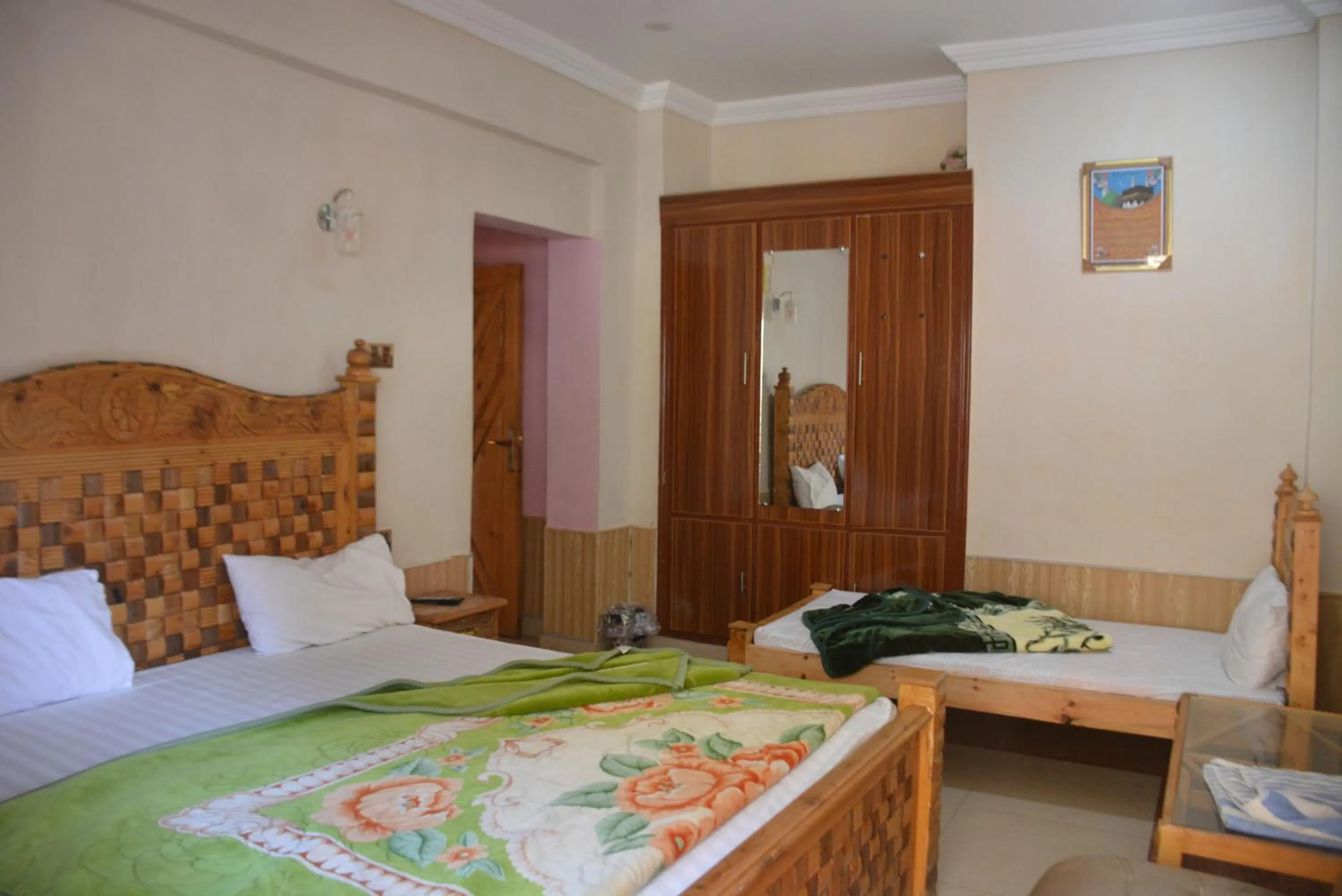 Bed in PC Green Hotel, Mahandri, Kaghan