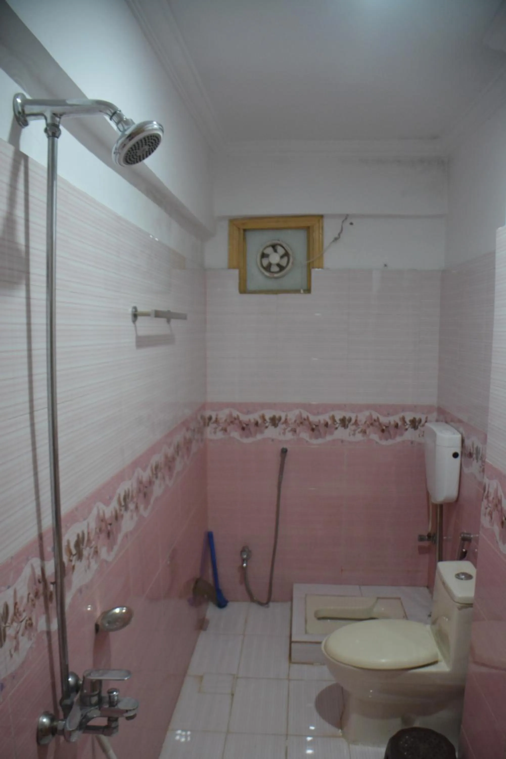 Shower in PC Green Hotel, Mahandri, Kaghan