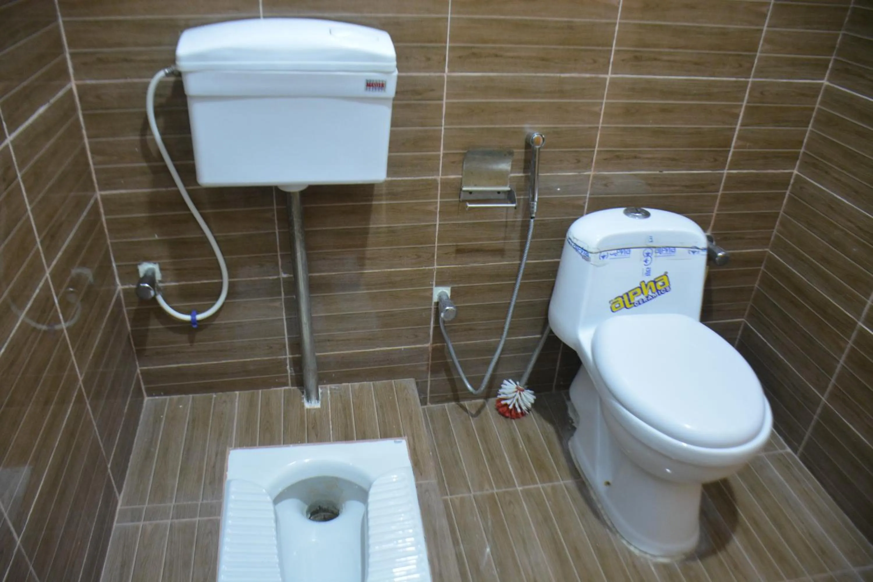 Toilet in PC Green Hotel, Mahandri, Kaghan