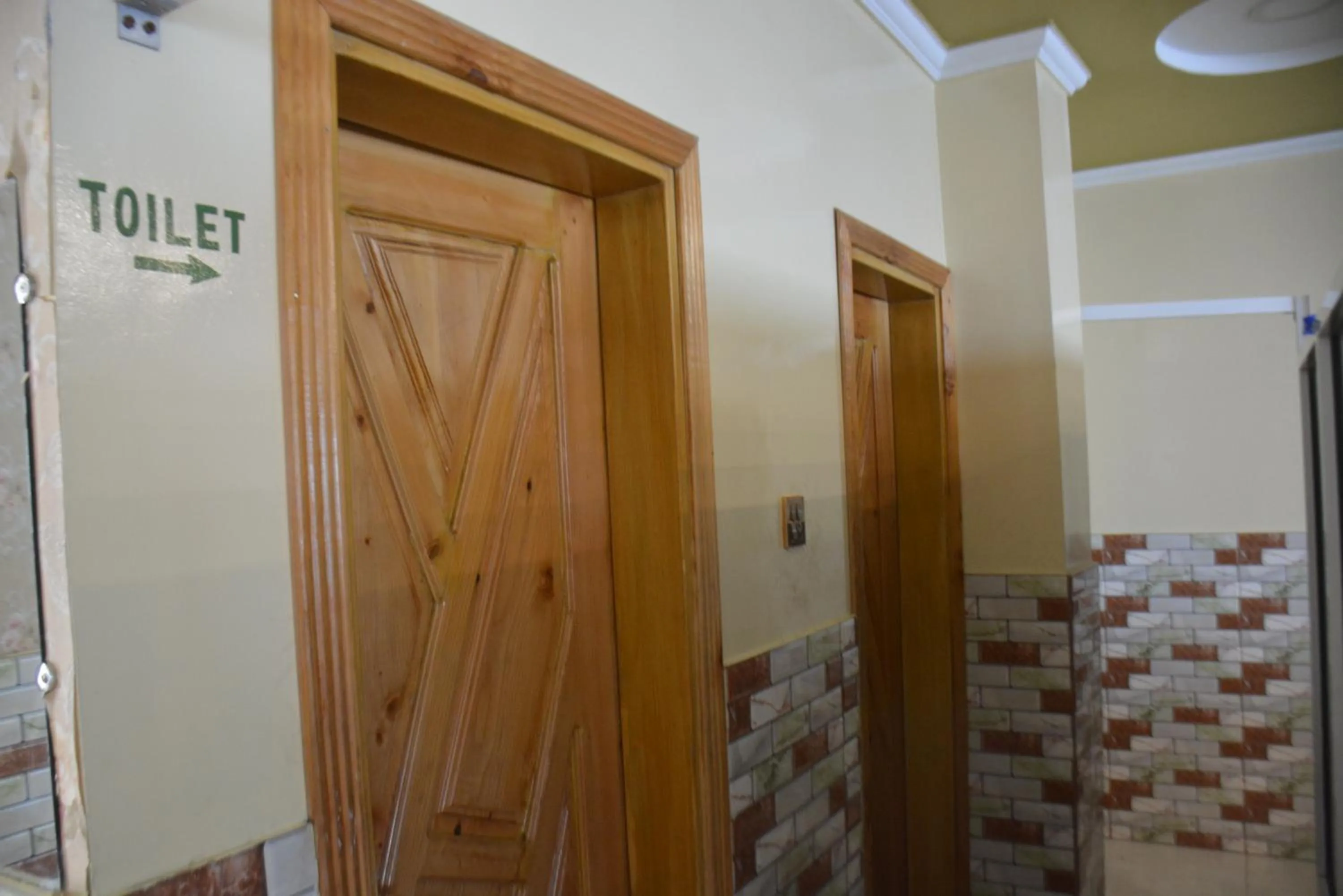 Toilet in PC Green Hotel, Mahandri, Kaghan