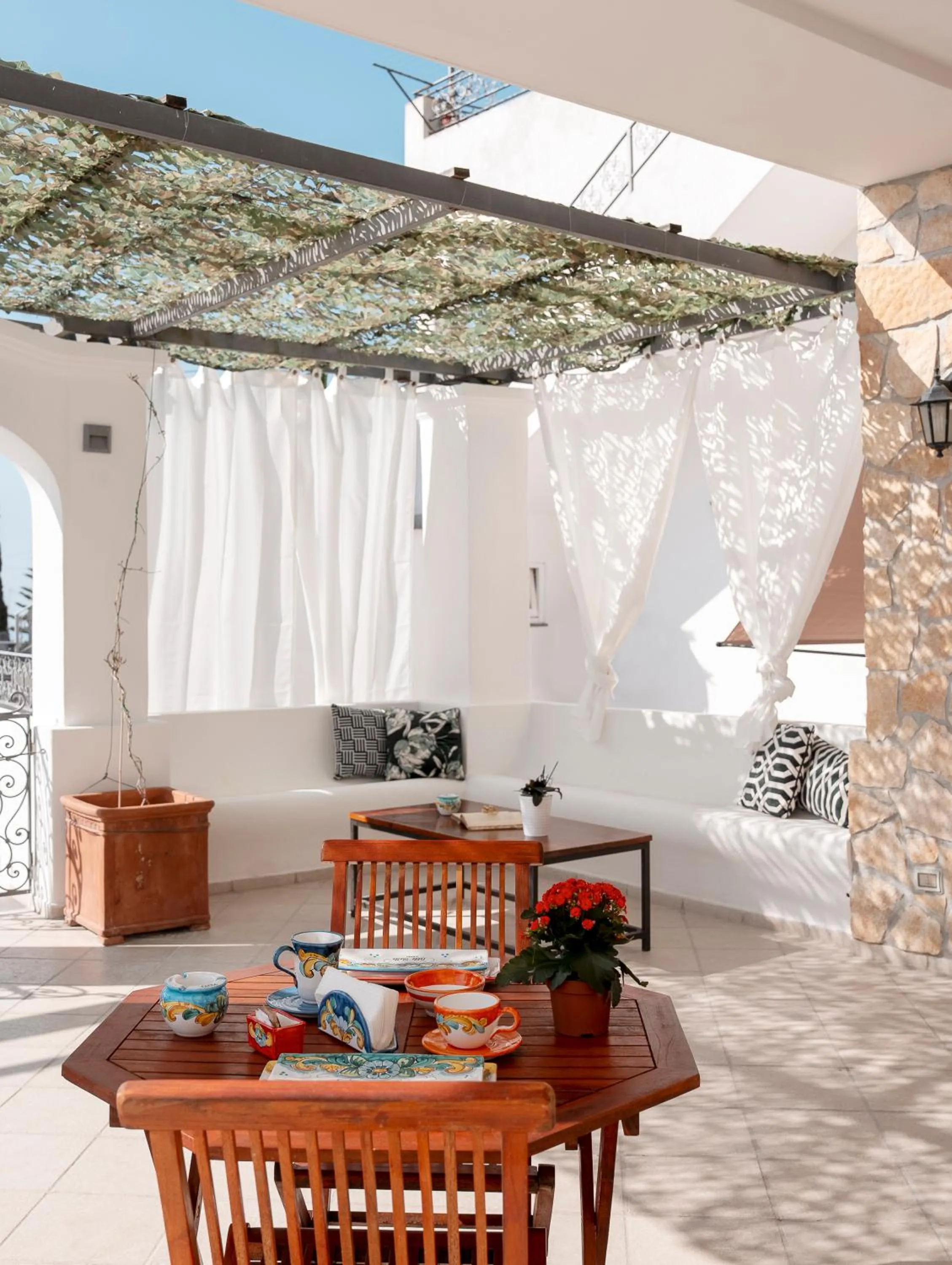 Balcony/Terrace in alle Stelle b&b