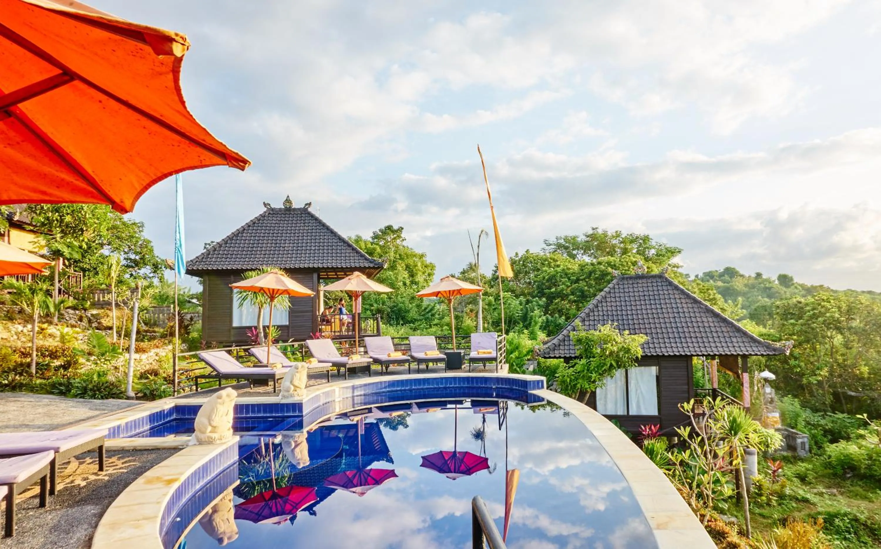 Day in Sunrise Ocean Hut's Lembongan