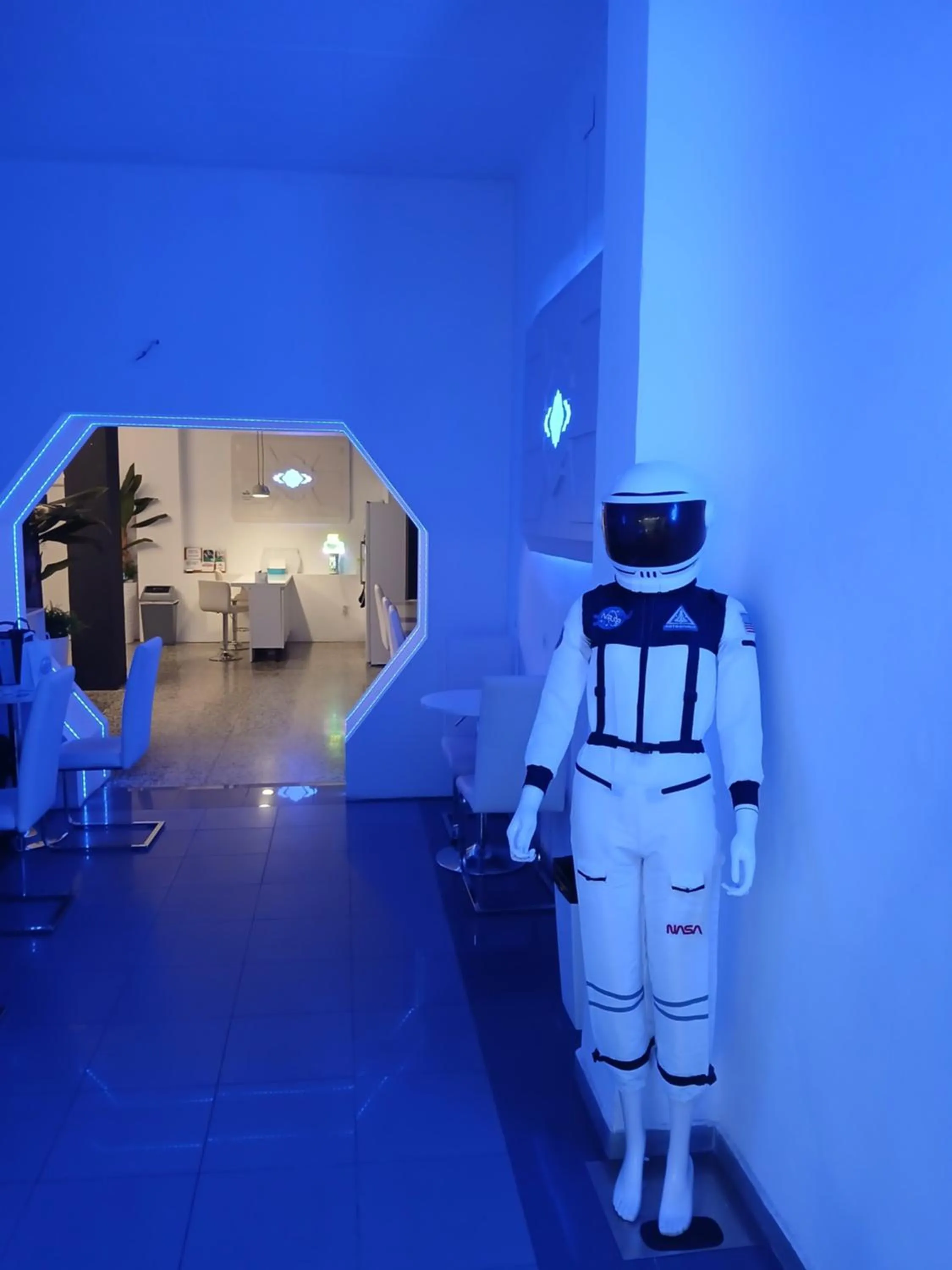 Lobby or reception in CAPSULE INN VALENCIA Hostel