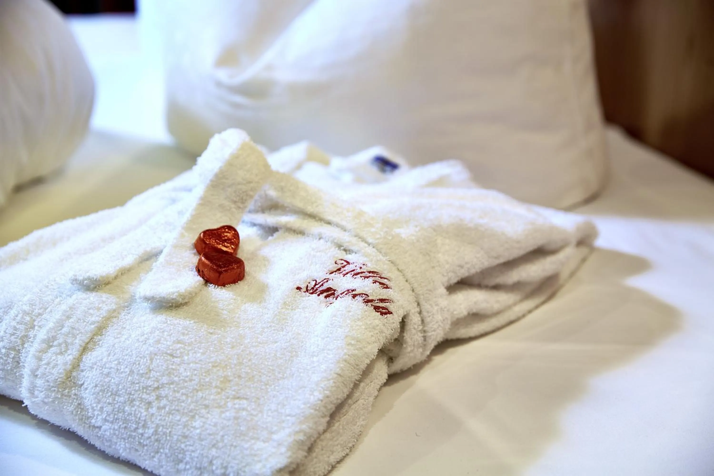 Decorative detail, Bed in Villa Angela