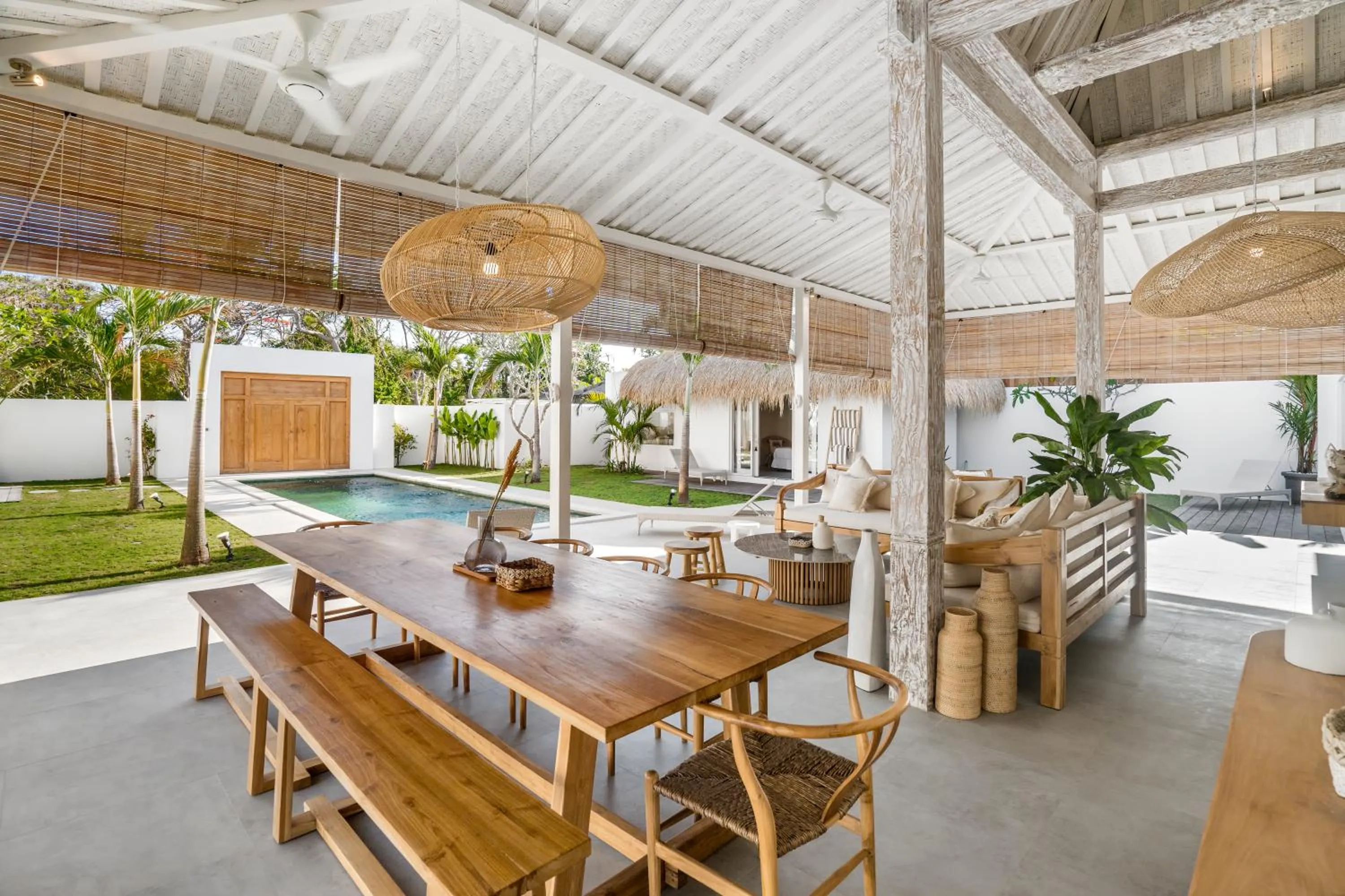 Seating area in Villa Surga Julie by Alfred in Bali