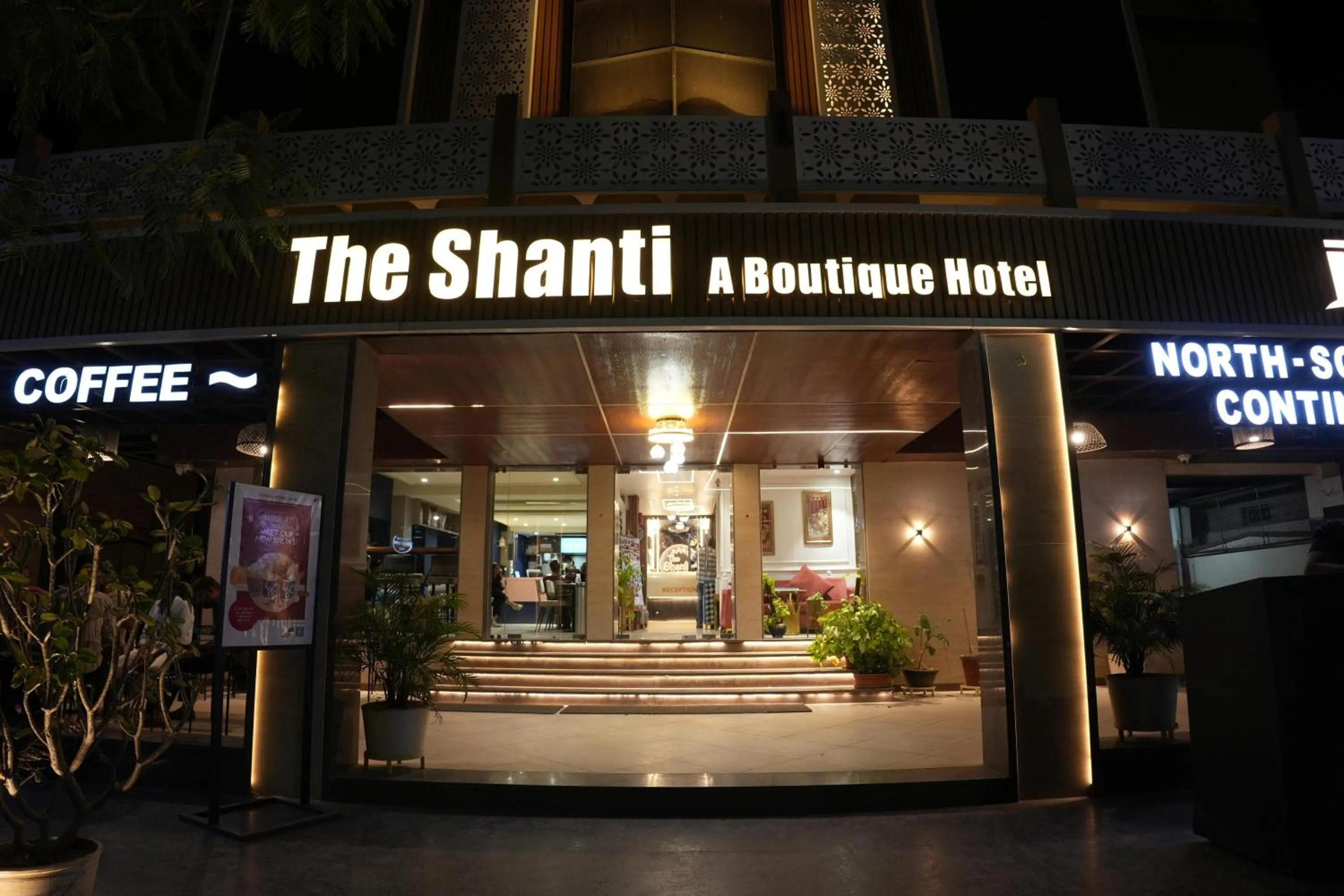 Facade/entrance in The Shanti A Boutique Hotel