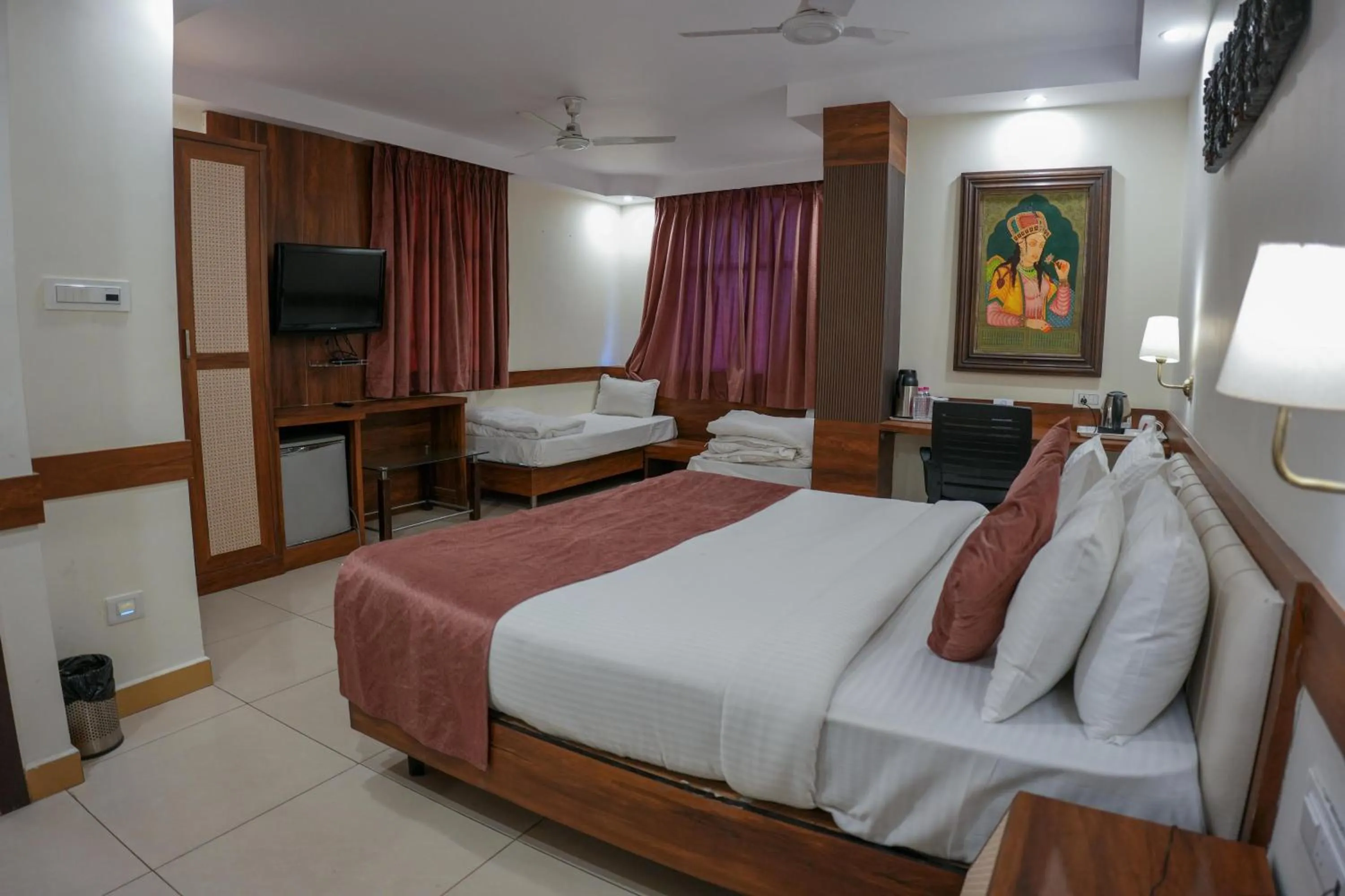 Bedroom, Bed in The Shanti A Boutique Hotel