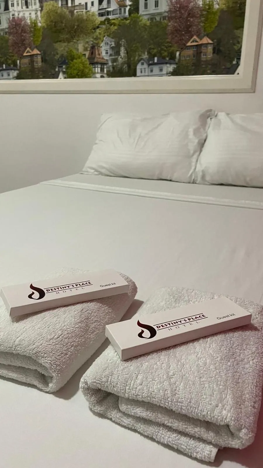 Bed in DESTINY'S PLACE HOTEL - STAY COOL THIS SUMMER! COLD ROOMS!! CHEAPEST RATE! NEAR ROBINSONs XENTRO MALL!!