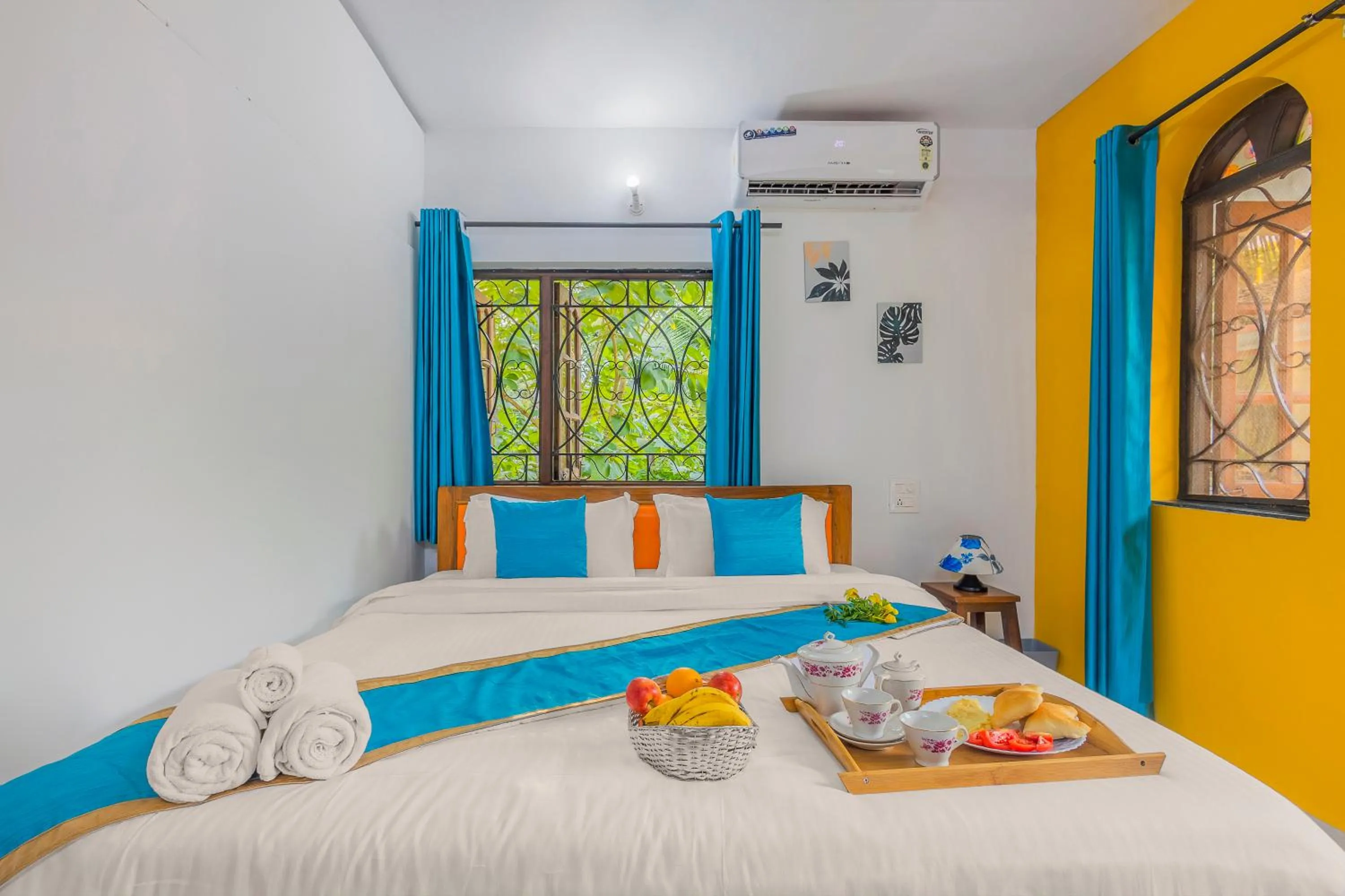 Bedroom, Bed in The Sequeira Goa