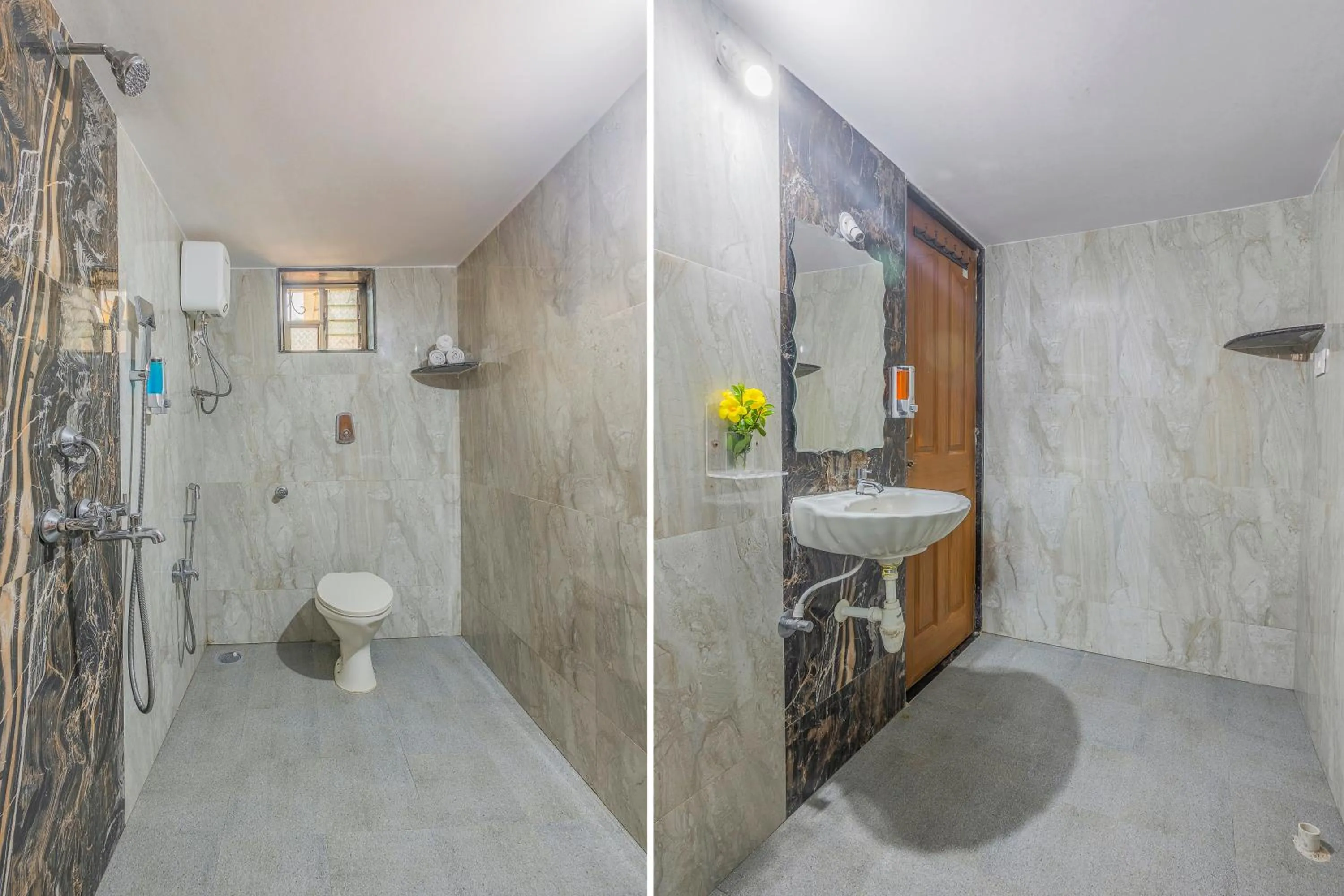 Shower in The Sequeira Goa