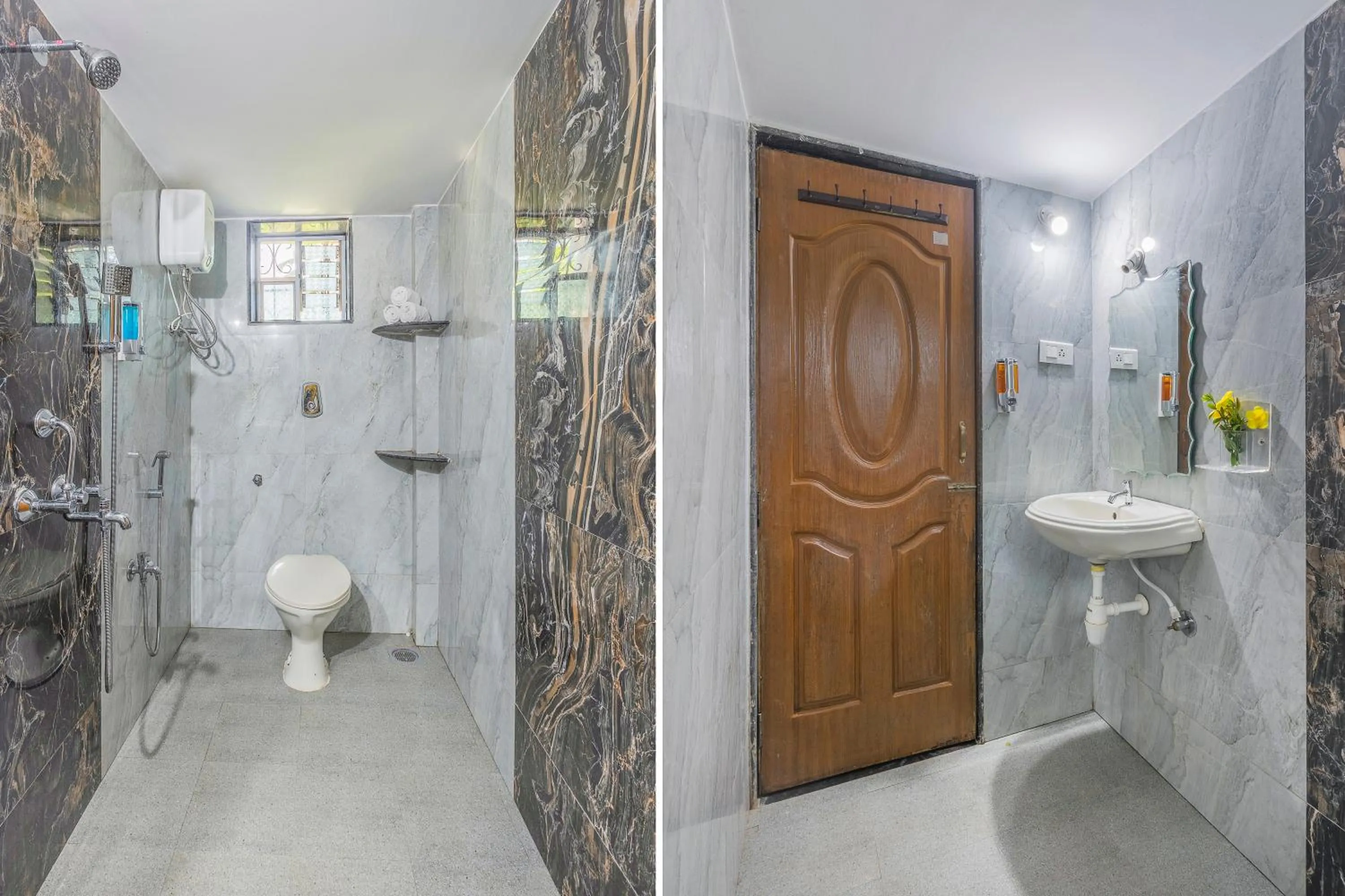 Shower in The Sequeira Goa