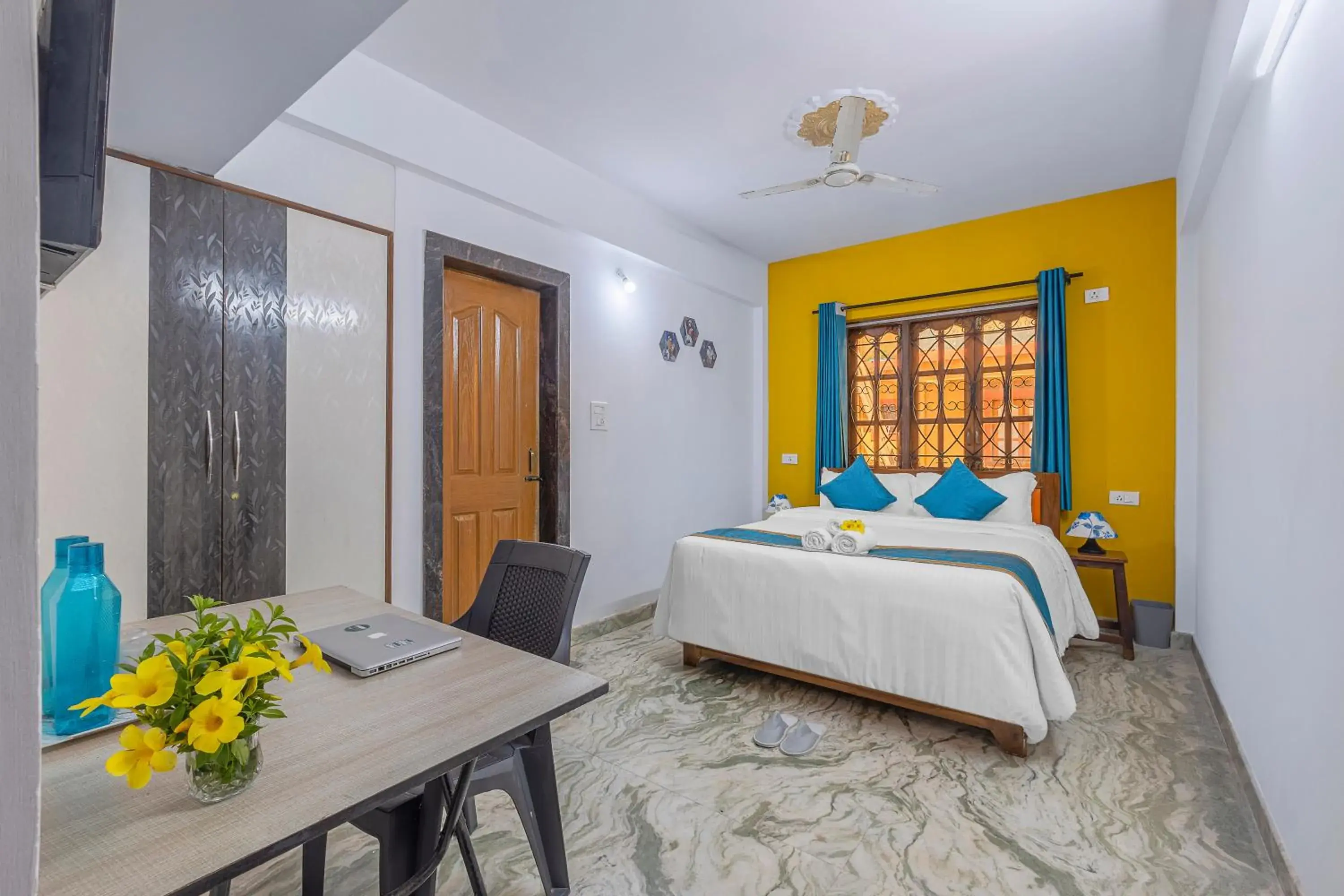 Coffee/tea facilities, Bed in The Sequeira Goa Coffee/tea facilities, Bed in The Sequeira Goa