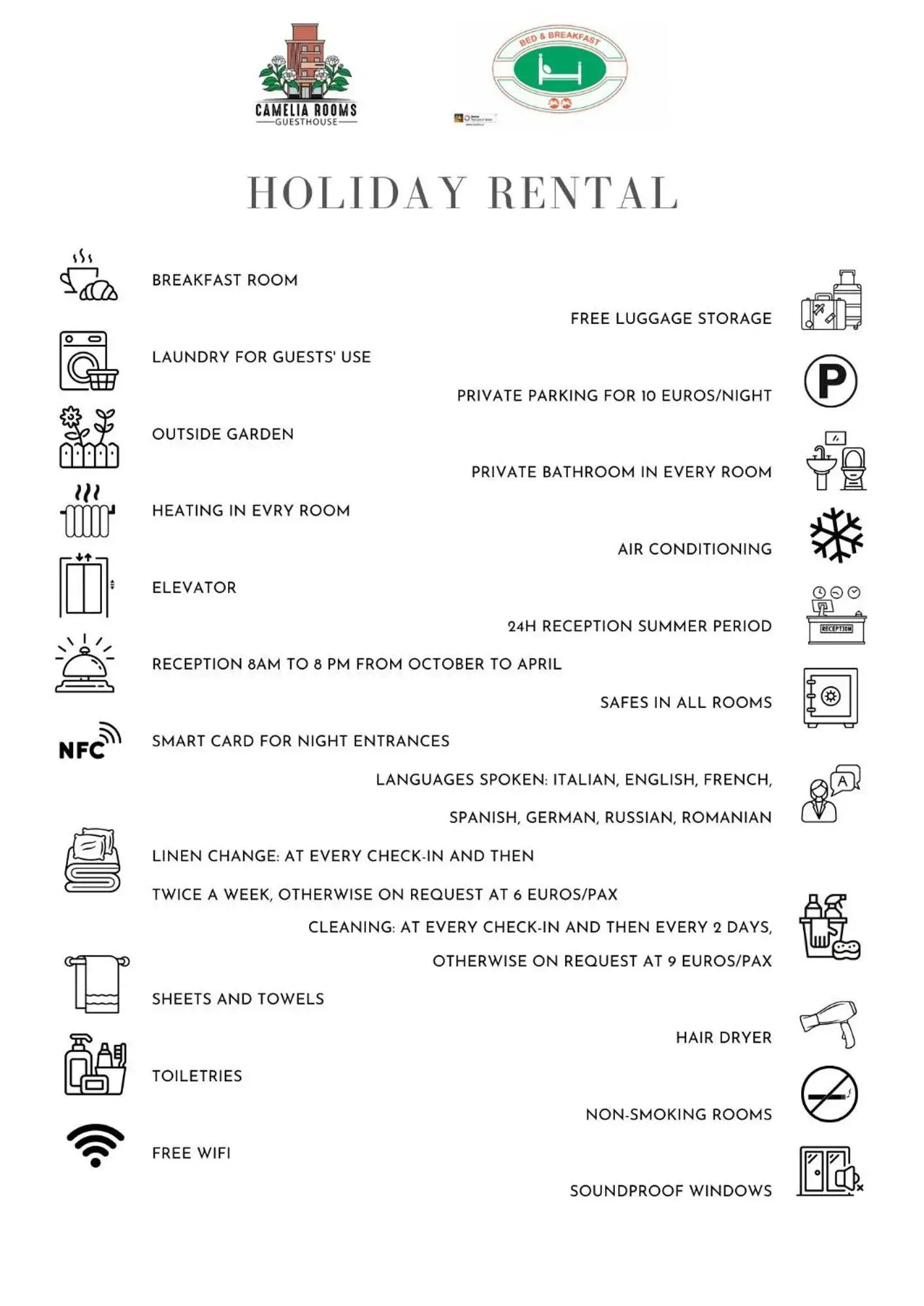 Property building in Camelia Rooms Venice Guesthouse Property building in Camelia Rooms Venice Guesthouse