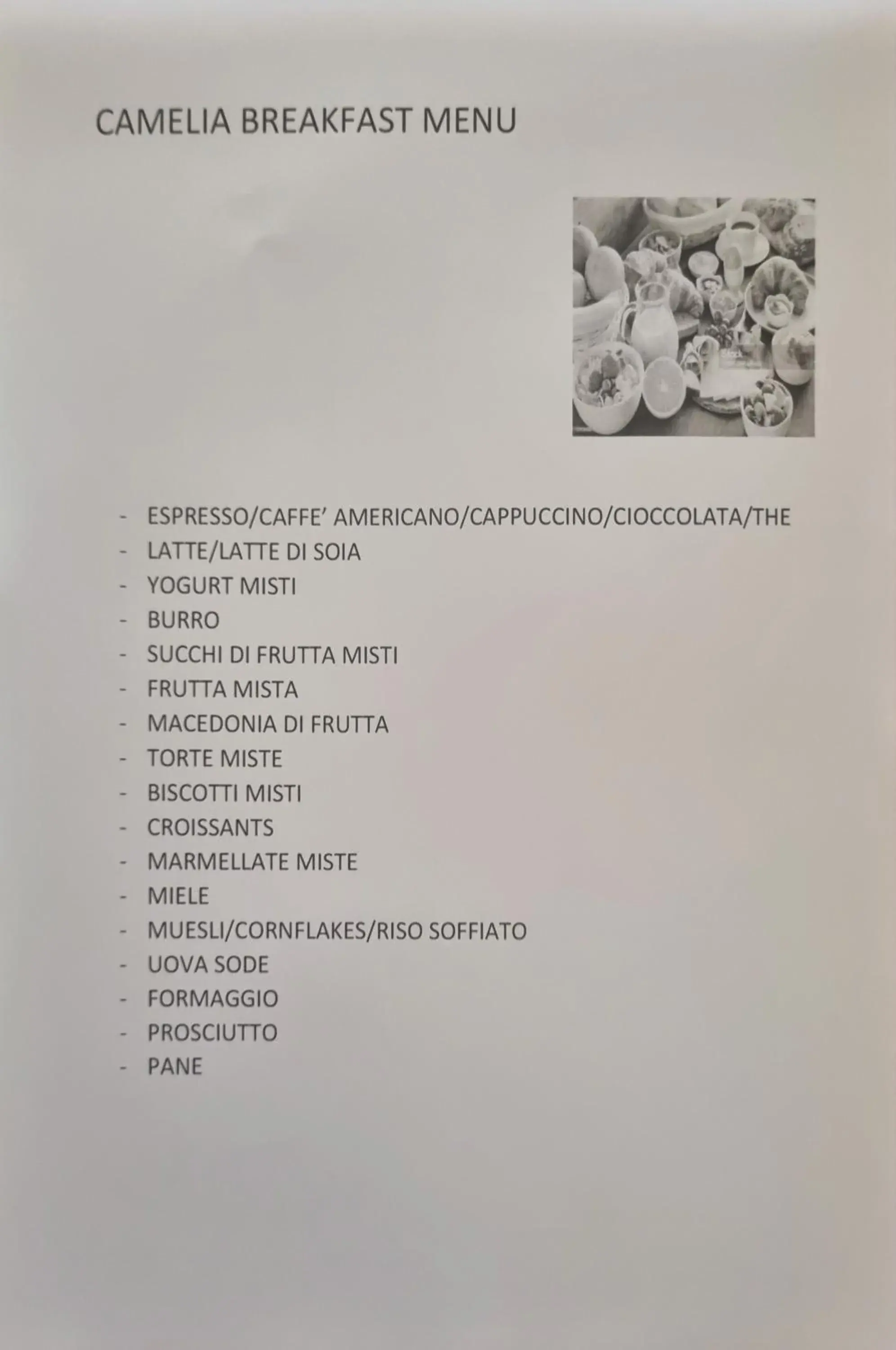 Restaurant/places to eat in Camelia Rooms Venice Guesthouse Restaurant/places to eat in Camelia Rooms Venice Guesthouse